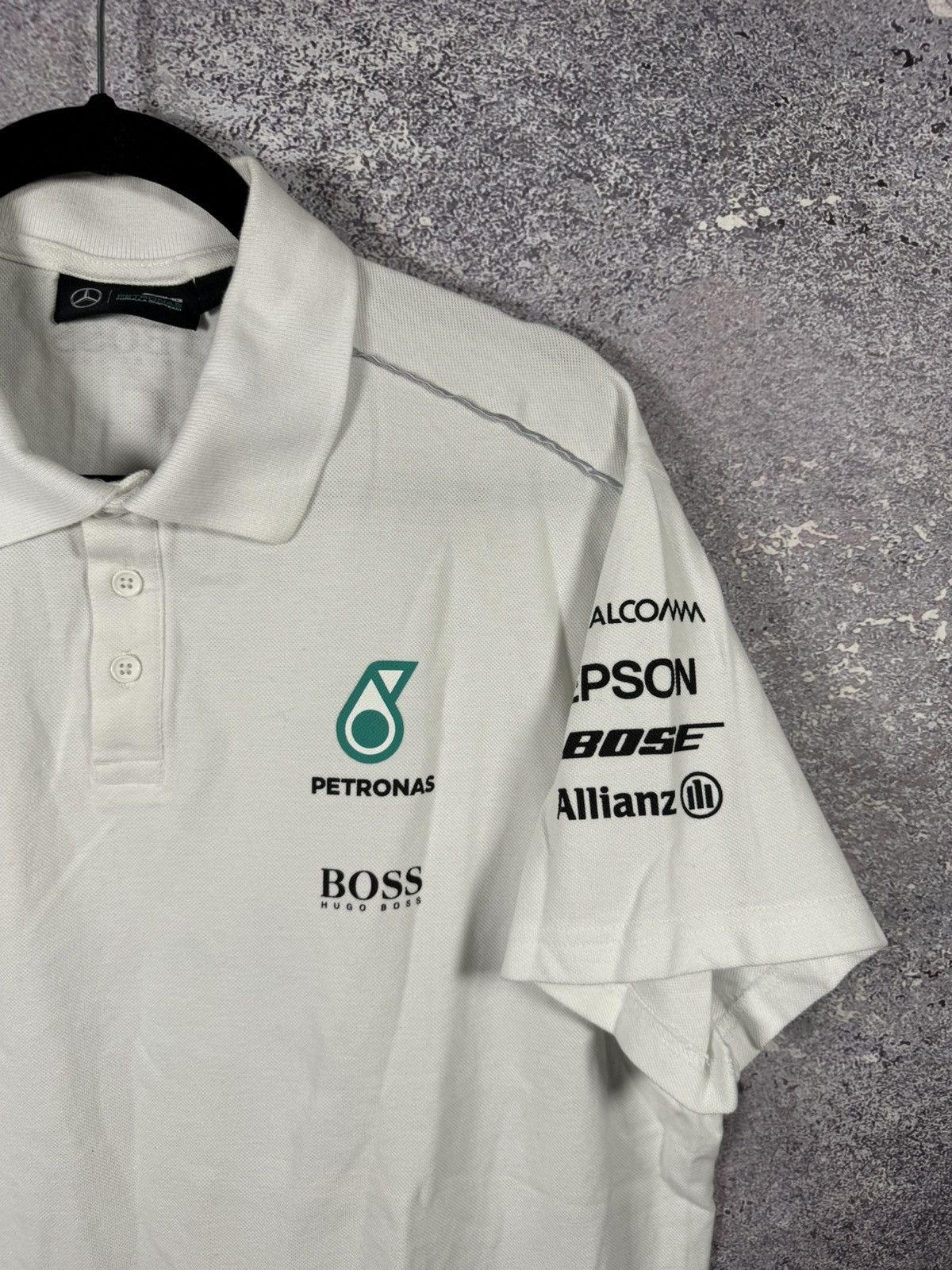 Formula 1 × Hugo Boss × Mercedes-Benz Petronas AMG Mercedes Benz Racing Team Hugo Boss Polo Shirt Size US XXL / EU 58 / 5 - 6 Thumbnail
