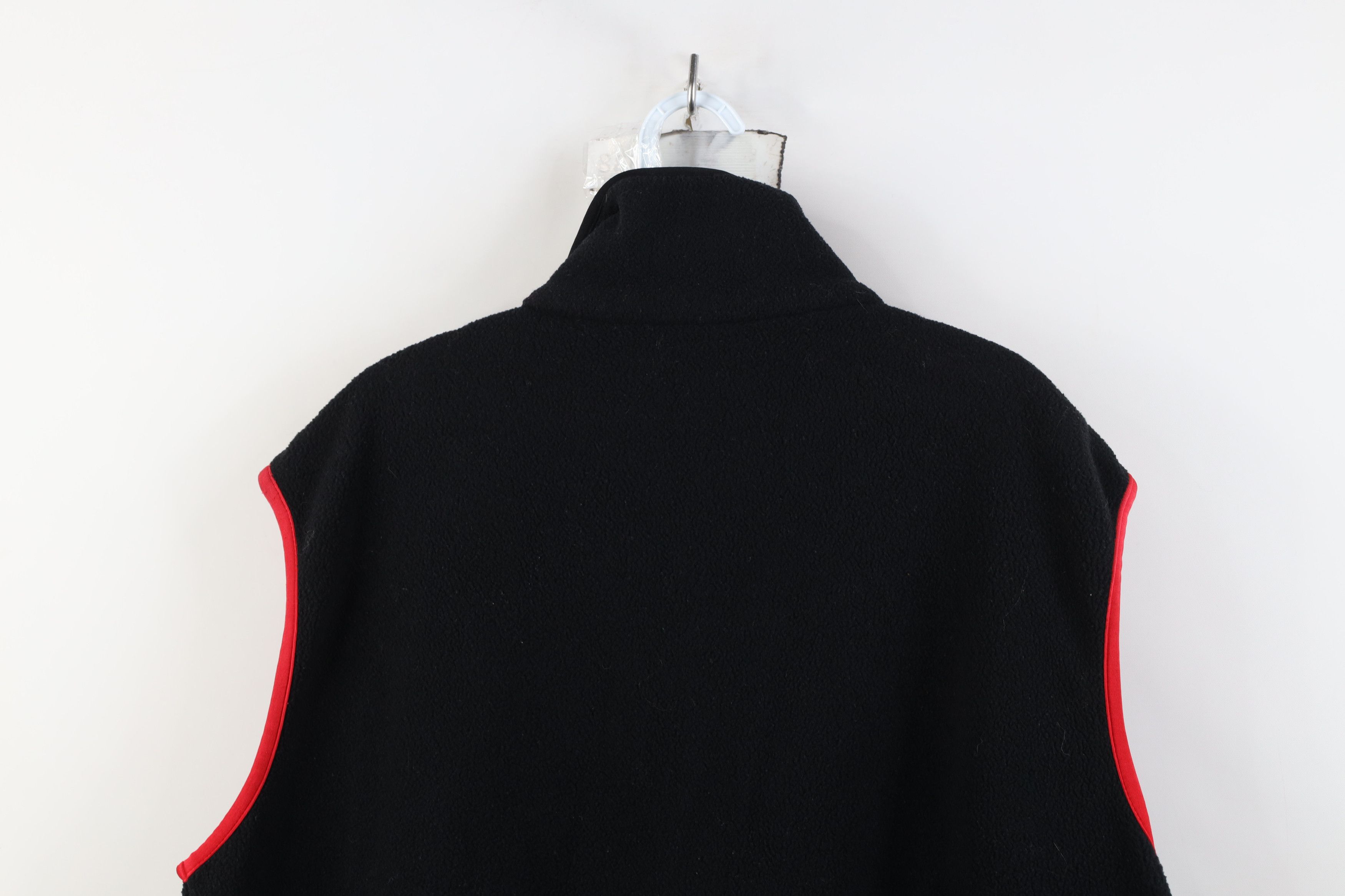 Marlboro Vintage 90s Marlboro Full Zip Fleece Vest Jacket Black Size US M / EU 48-50 / 2 - 9 Thumbnail