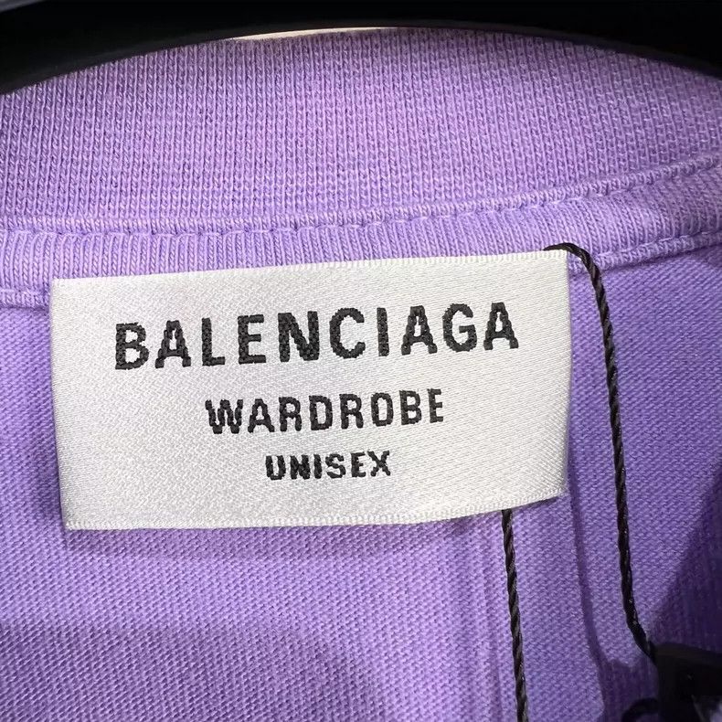 Balenciaga Balenciaga Embroidered cola alphabet short sleeve Size US S / EU 44-46 / 1 - 6 Thumbnail