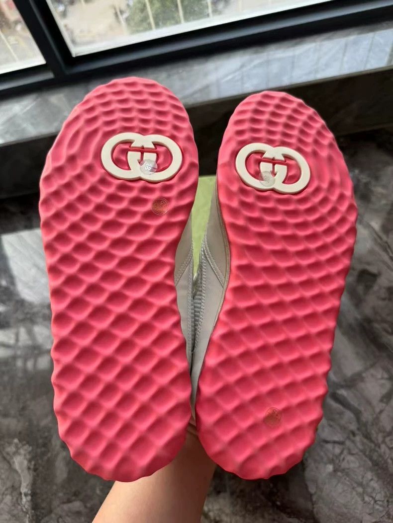 Gucci GUCCI MAC80 Pink Sneakers Size 39-2506 Size US 8 / IT 38 - 4 Thumbnail