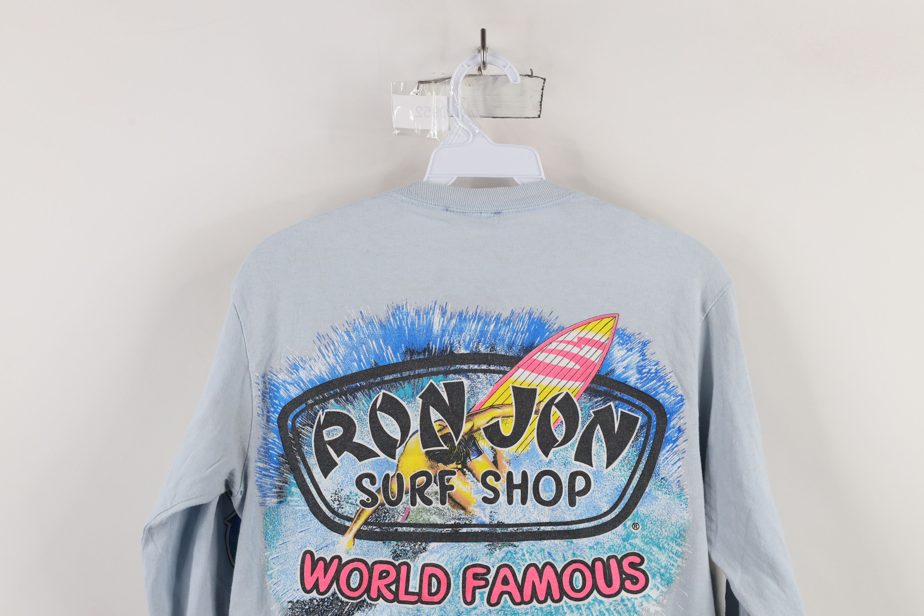 Vintage Vintage Ron Jon Surf Shop Spell Out Long Sleeve T-Shirt Size US S / EU 44-46 / 1 - 14 Thumbnail