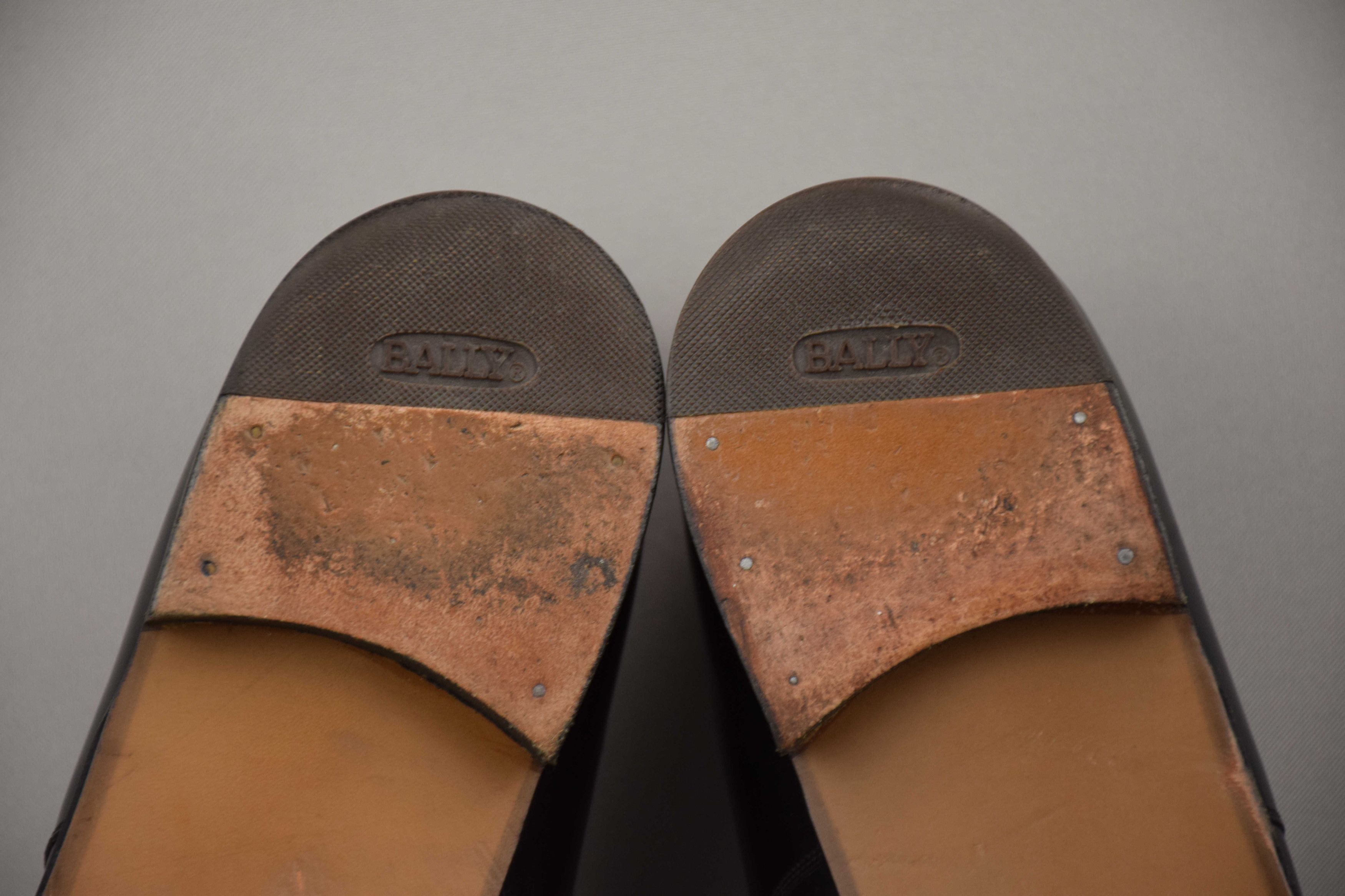 Bally × Vintage Bally Vintage Dress Shoes Black Oxfords Mens US 9 UK 8 EU 42 Size US 9 / EU 42 - 11 Thumbnail