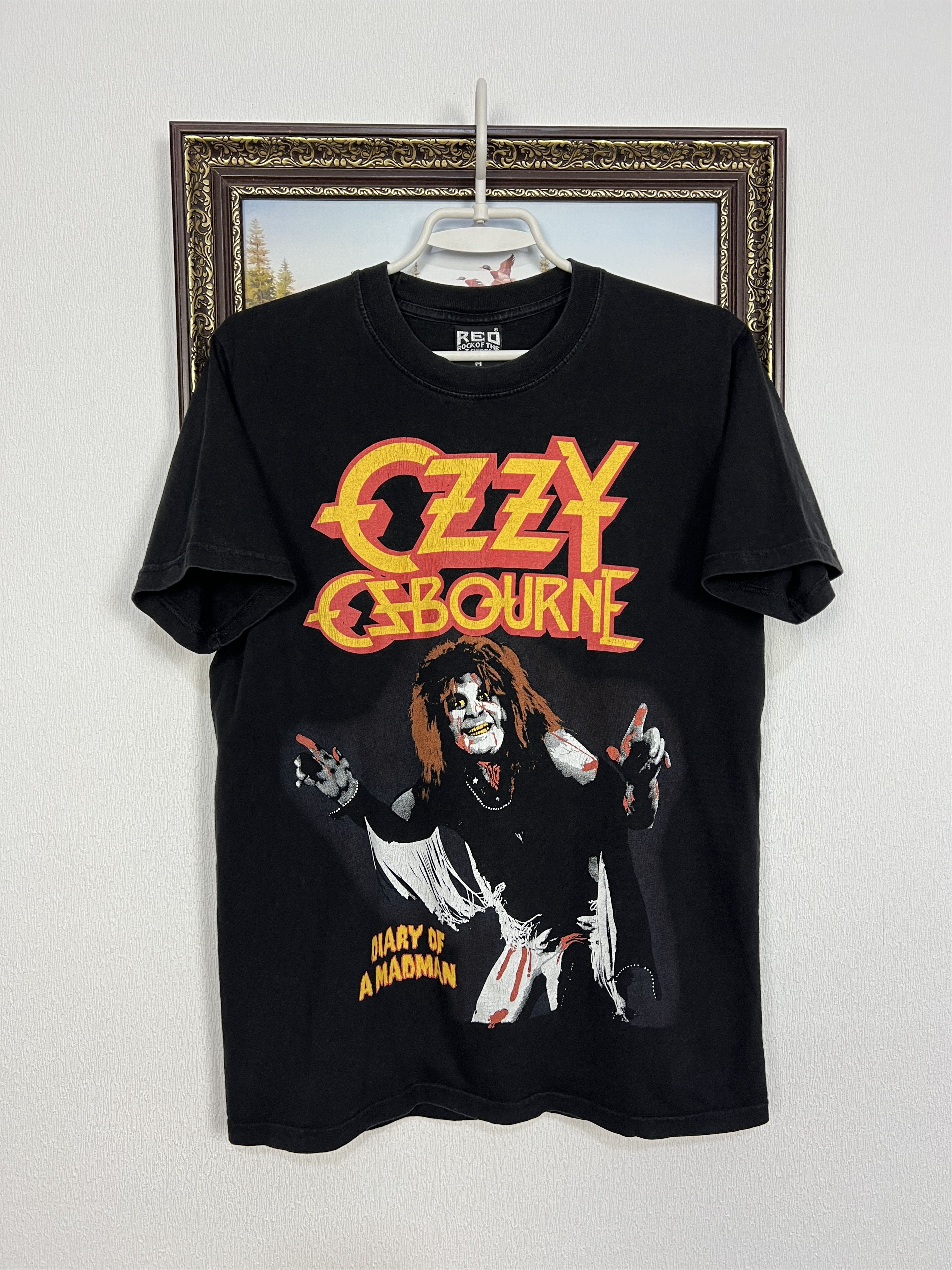 Vintage Vintage Ozzy Ozbourne Diary of Madman Rock Tee Shirt Sabbath Size US S / EU 44-46 / 1 - 1 Thumbnail