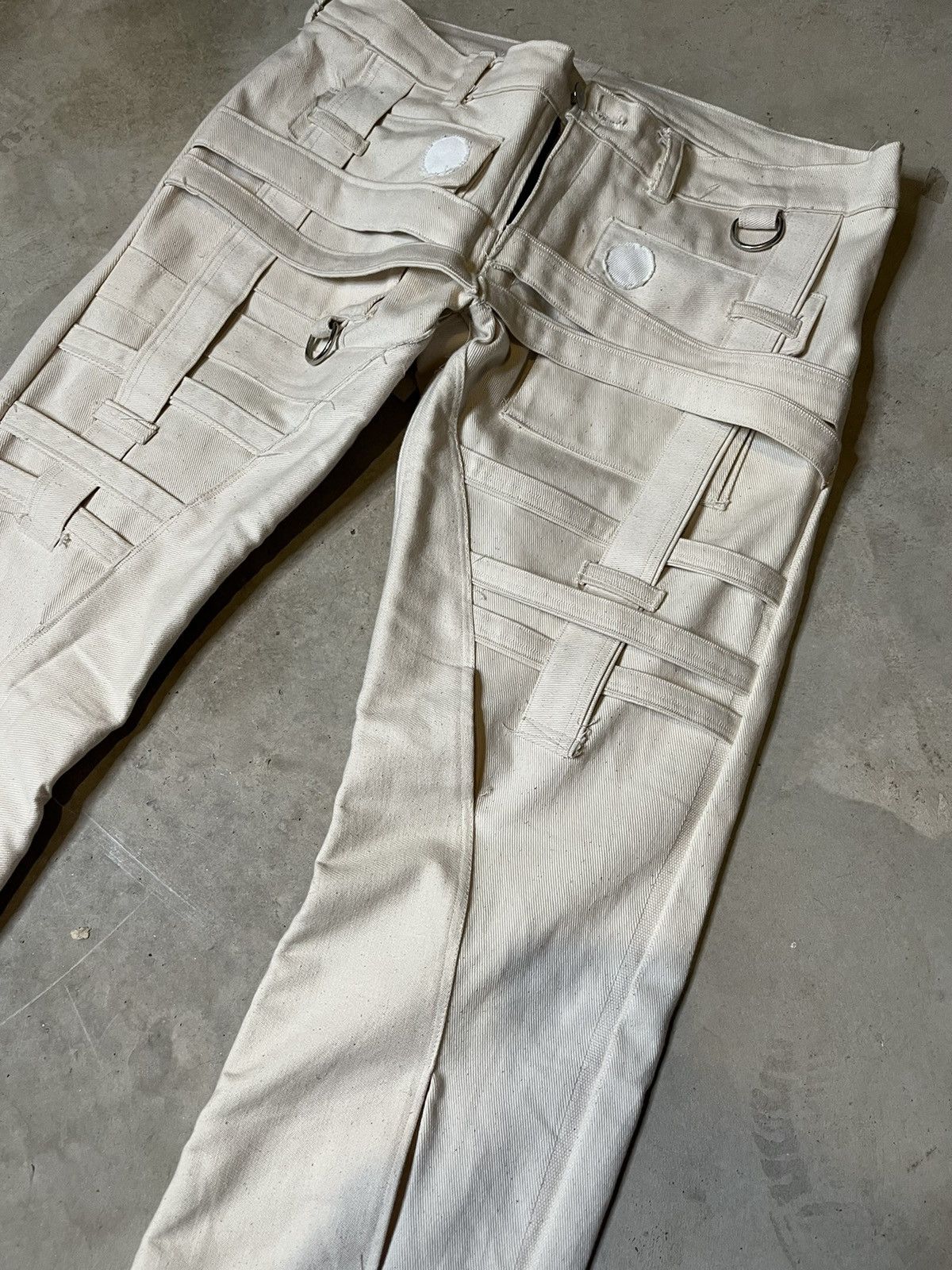 Handmade Handmade Binding Cargo Denim Size US 33 - 2 Thumbnail