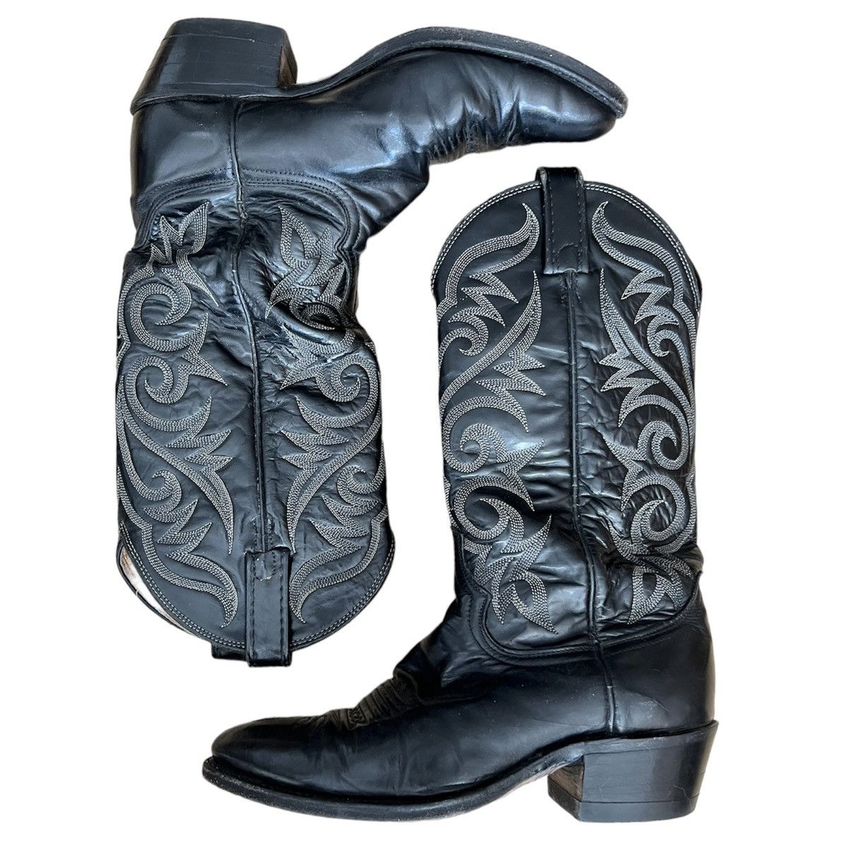 Vintage Dan Post Cowboy Boots Size US 7.5 / EU 40-41 - 4 Thumbnail