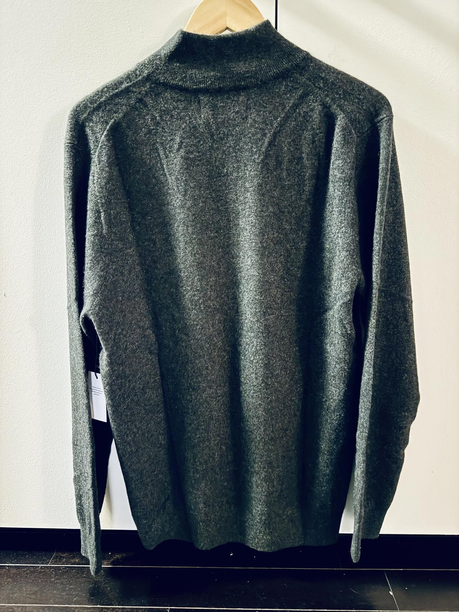 Designer Classic Cashmere Quarter zip by Wills Size US L / EU 52-54 / 3 - 2 Thumbnail