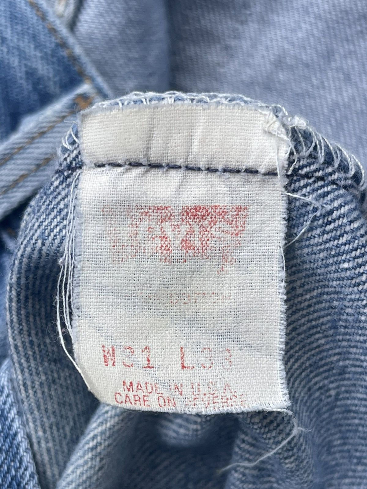 Levi's Vintage Levi's 501 Made in USA Jeans Size US 31 - 9 Thumbnail