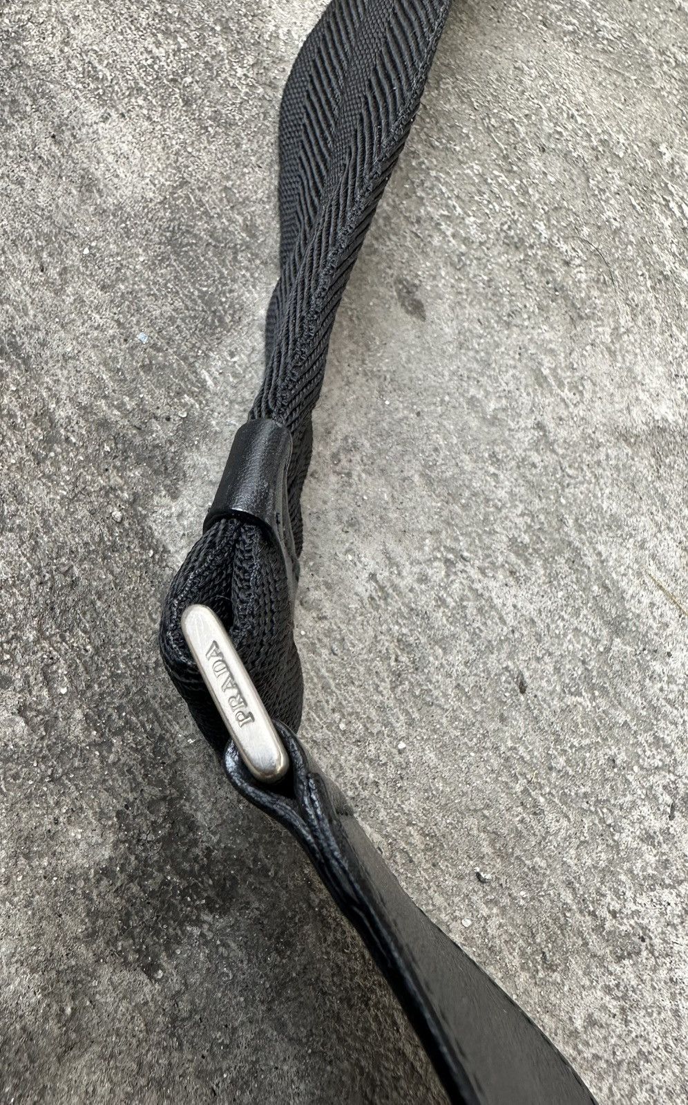 Prada Prada - Archive S/S1999 Holster Crossbody Leather Bag Black Size ONE SIZE - 11 Thumbnail
