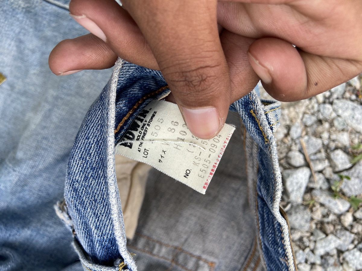 Edwin × Hysteric Glamour × Vintage Vintage Selvadge 505x Edwin Denim Size US 32 / EU 48 - 6 Thumbnail