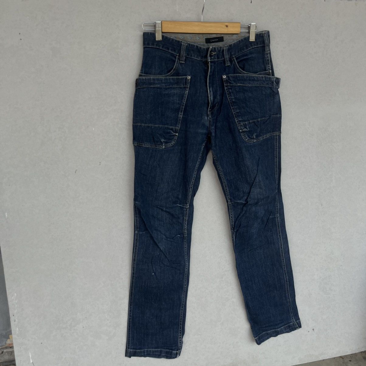 Other Vintage Rage Blue Denim Jeans Pullover Jumper Size 5 W15 L29 Size US 26 / EU 42 - 3 Thumbnail