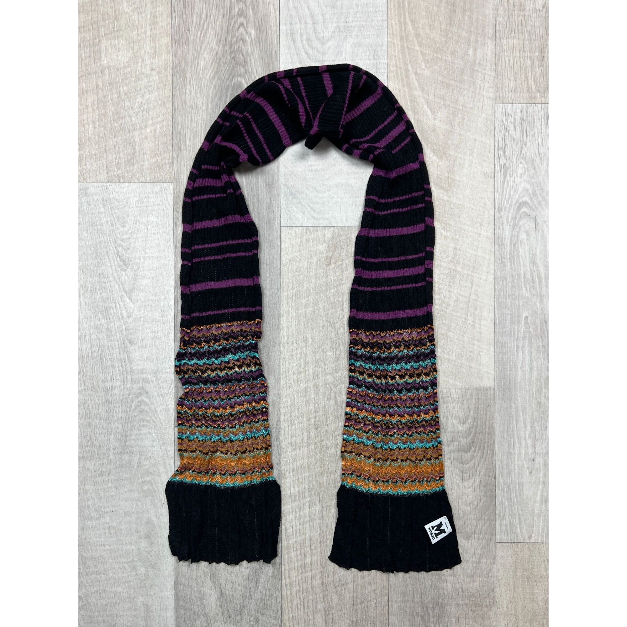 Missoni Women’s Missoni Multicolor Knit Scarf (Y0267) Size ONE SIZE - 4 Thumbnail