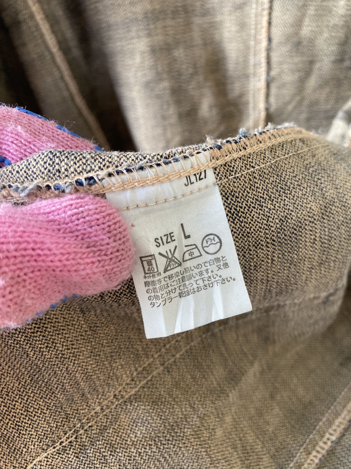 Levi's × Levi's Vintage Clothing × Vintage 2000s - Levi’s Redloop Workwear Design Denim Jacket Size US L / EU 52-54 / 3 - 17 Thumbnail