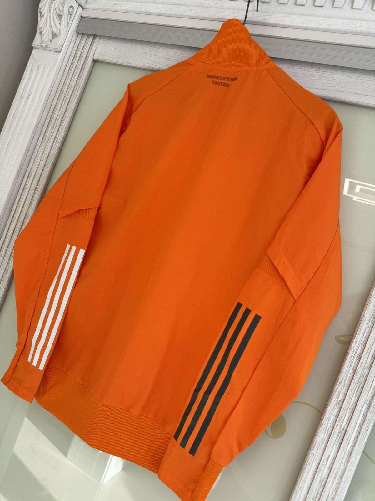 Adidas Manchester United 2020-2021 Soccer Track Jacket Football Kit Size US S / EU 44-46 / 1 - 5 Thumbnail
