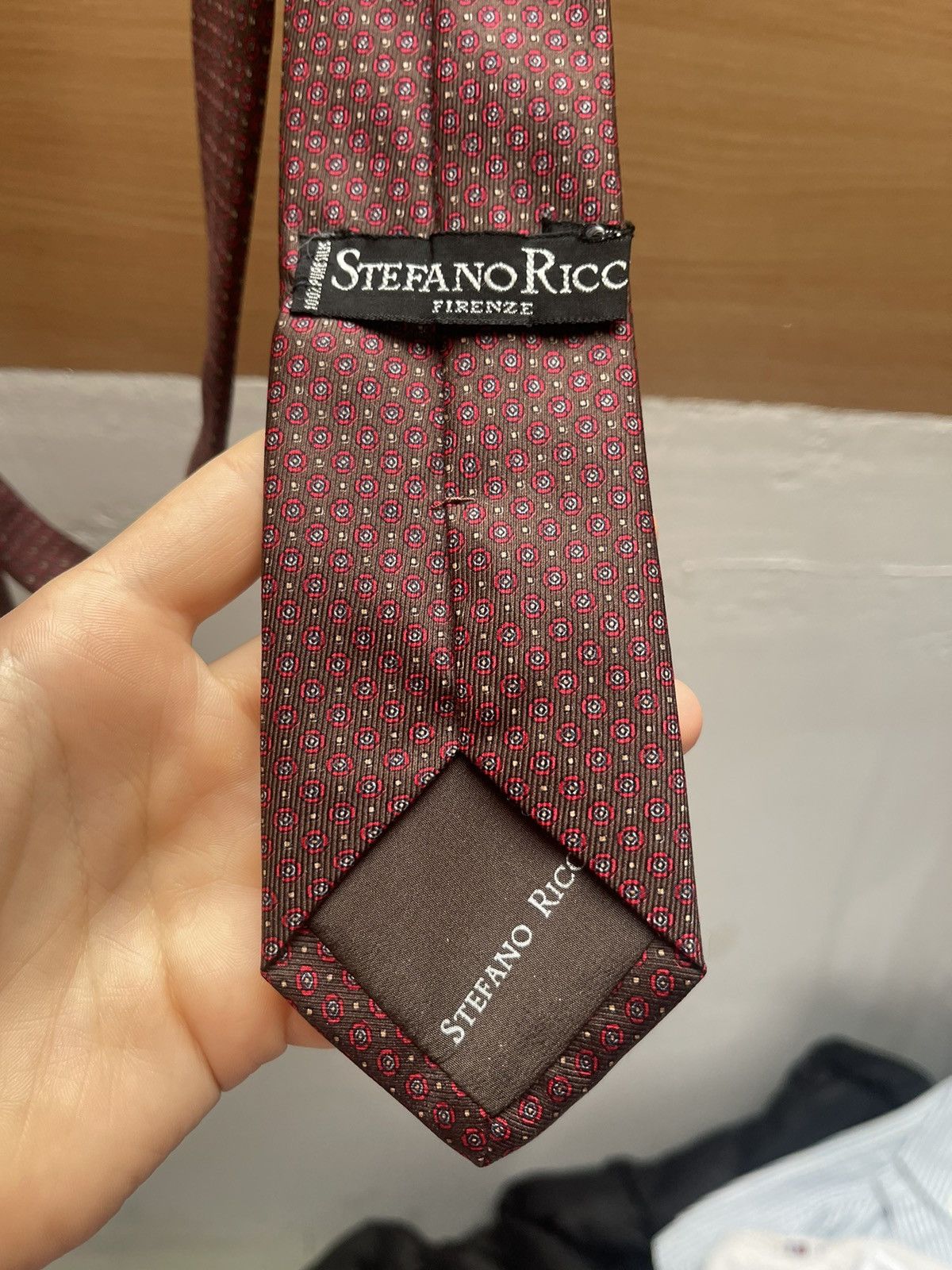 Stefano Ricci Rare Tie Luxury Brand Stefano Ricci 100% silk. Size ONE SIZE - 4 Thumbnail