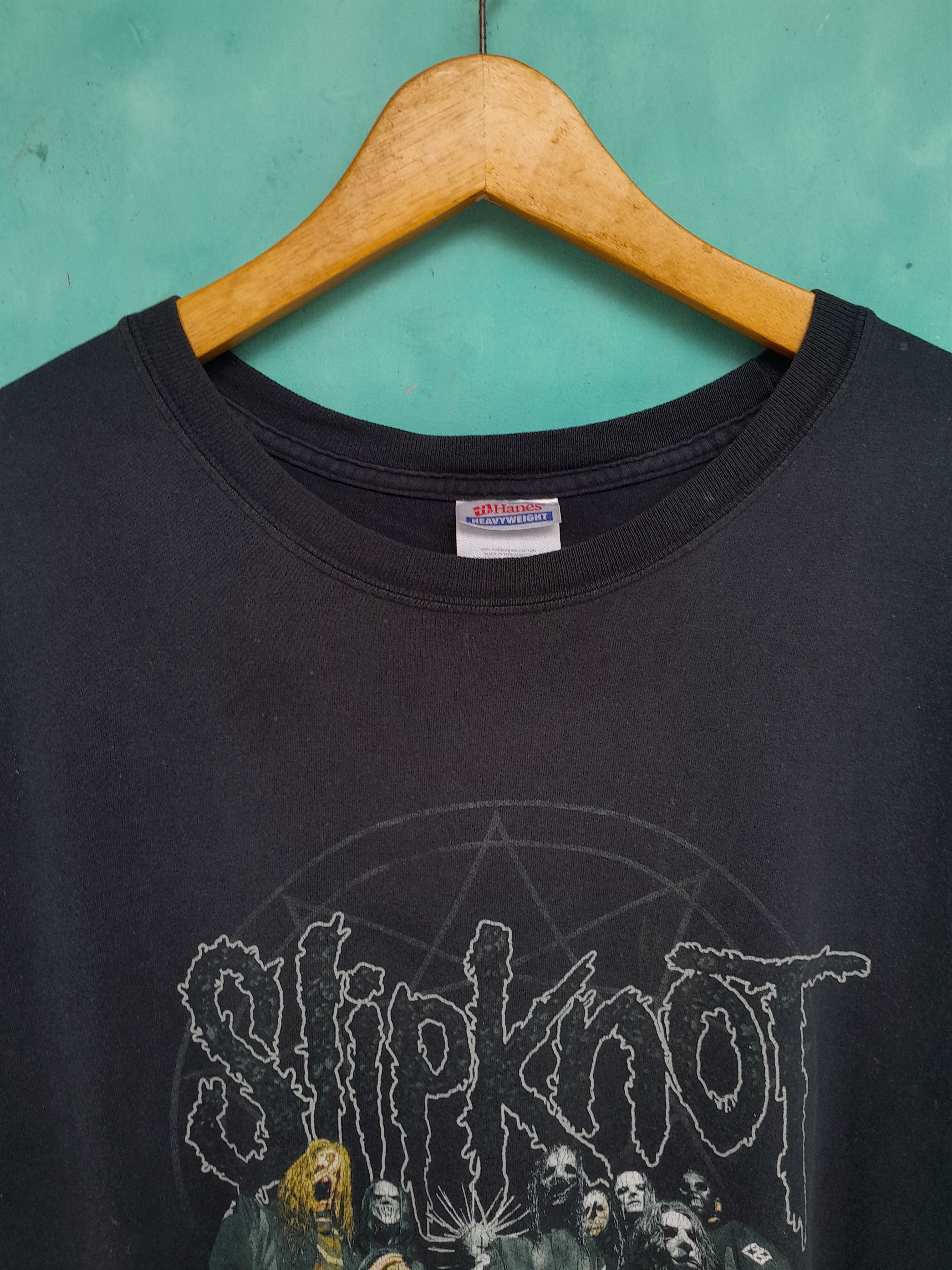 Band Tees Vintage 00s SLIPKNOT band shirt Size US XXL / EU 58 / 5 - 4 Thumbnail