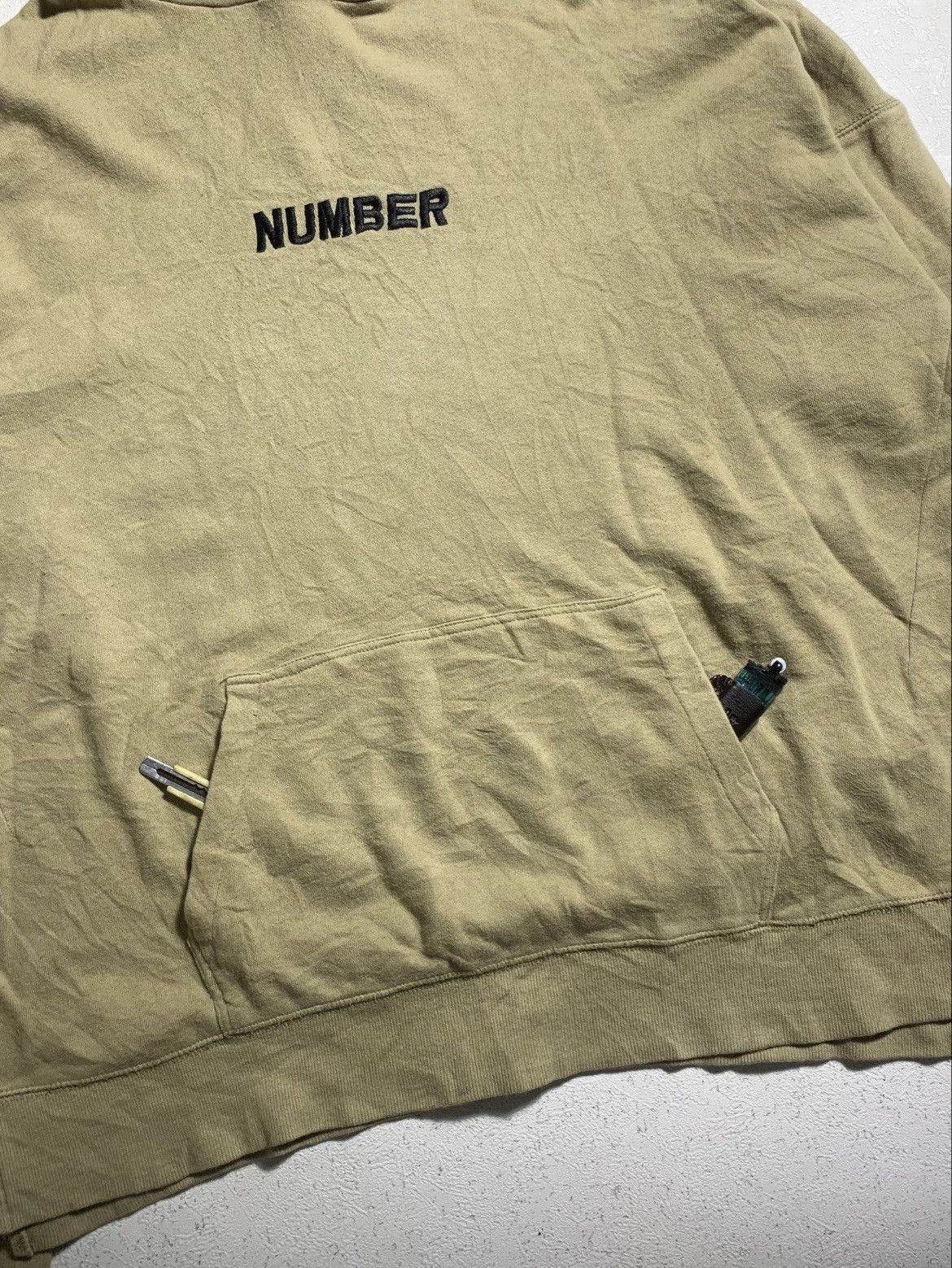 Number (N)ine Number Nine - Takahiromiyashita the soloist Script Hoodie Size US L / EU 52-54 / 3 - 3 Thumbnail