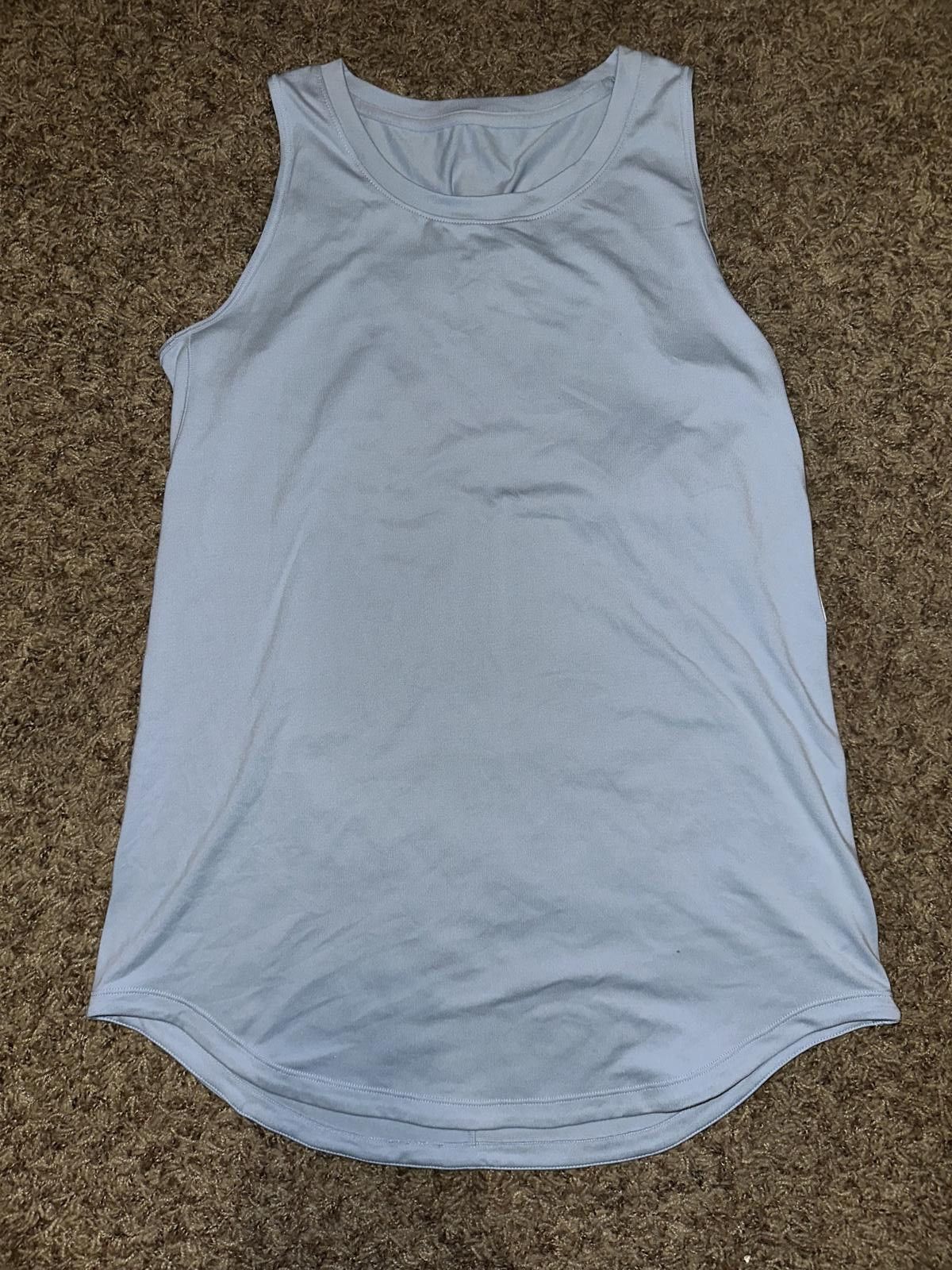 Nike Nike Women's (M) One Dri-FIT Slim-Fit Light BlueTank Top (Maternity) Sample Size S / US 4 / IT 40 - 1 Thumbnail