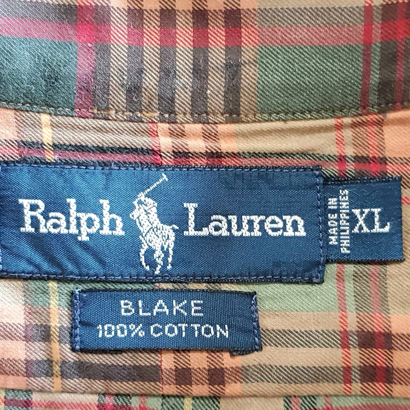 Ralph Lauren Ralph Lauren Blake Polo Shirt Plaid Mens XL Size US XL / EU 56 / 4 - 2 Thumbnail