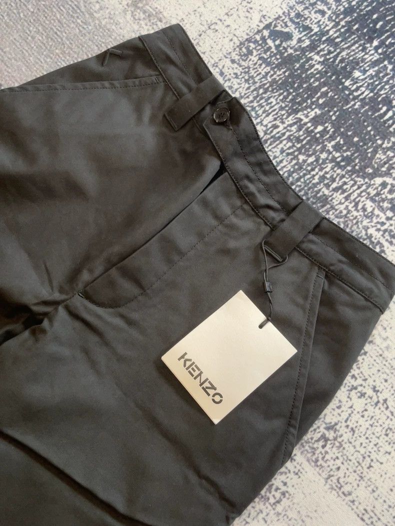 Kenzo KENZO size46/38 Men's runway wide-leg canvas trousers Size US 38 / EU 54 - 2 Thumbnail