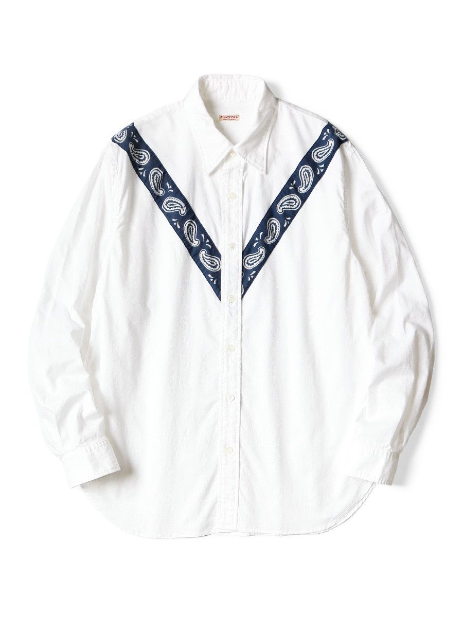 Kapital Kapital OX Pecos Paisley Referee Shirt Size US XL / EU 56 / 4 - 1 Thumbnail