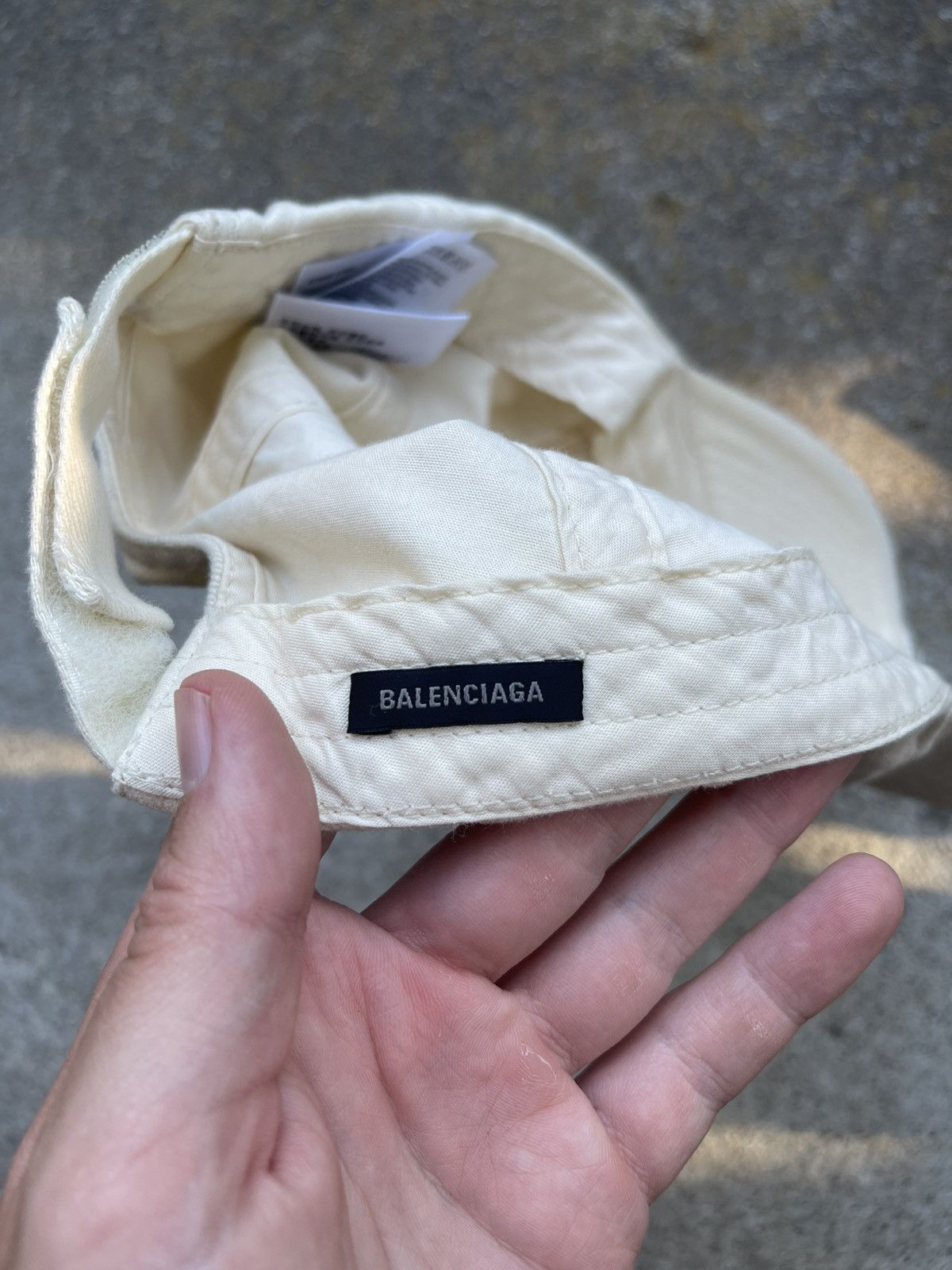 Balenciaga NWOT Balenciaga Bernie Campaign Distressed brim Cap Size ONE SIZE - 3 Thumbnail