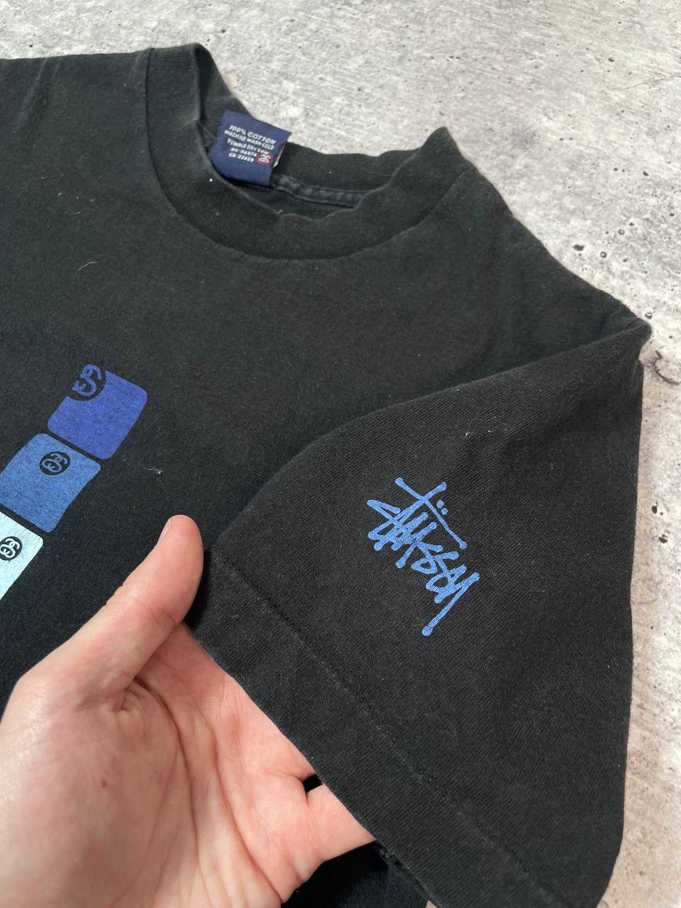 Stussy Vintage 90s Stussy Logo Single Stitch Tee T-Shirt Y2K Size US S / EU 44-46 / 1 - 4 Thumbnail