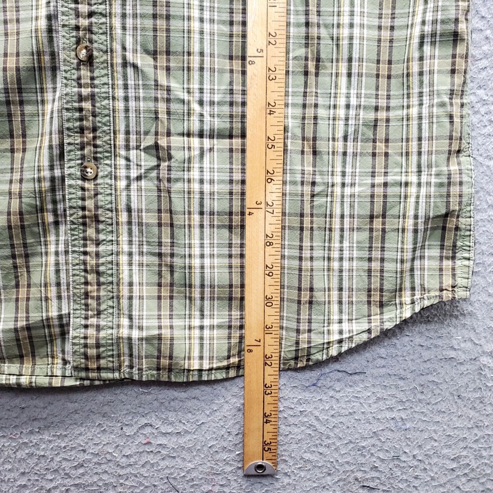 Carhartt Carhartt Shirt Mens LT Multi Plaid Short Sleeve Collared Button-Down Size US L / EU 52-54 / 3 - 3 Thumbnail