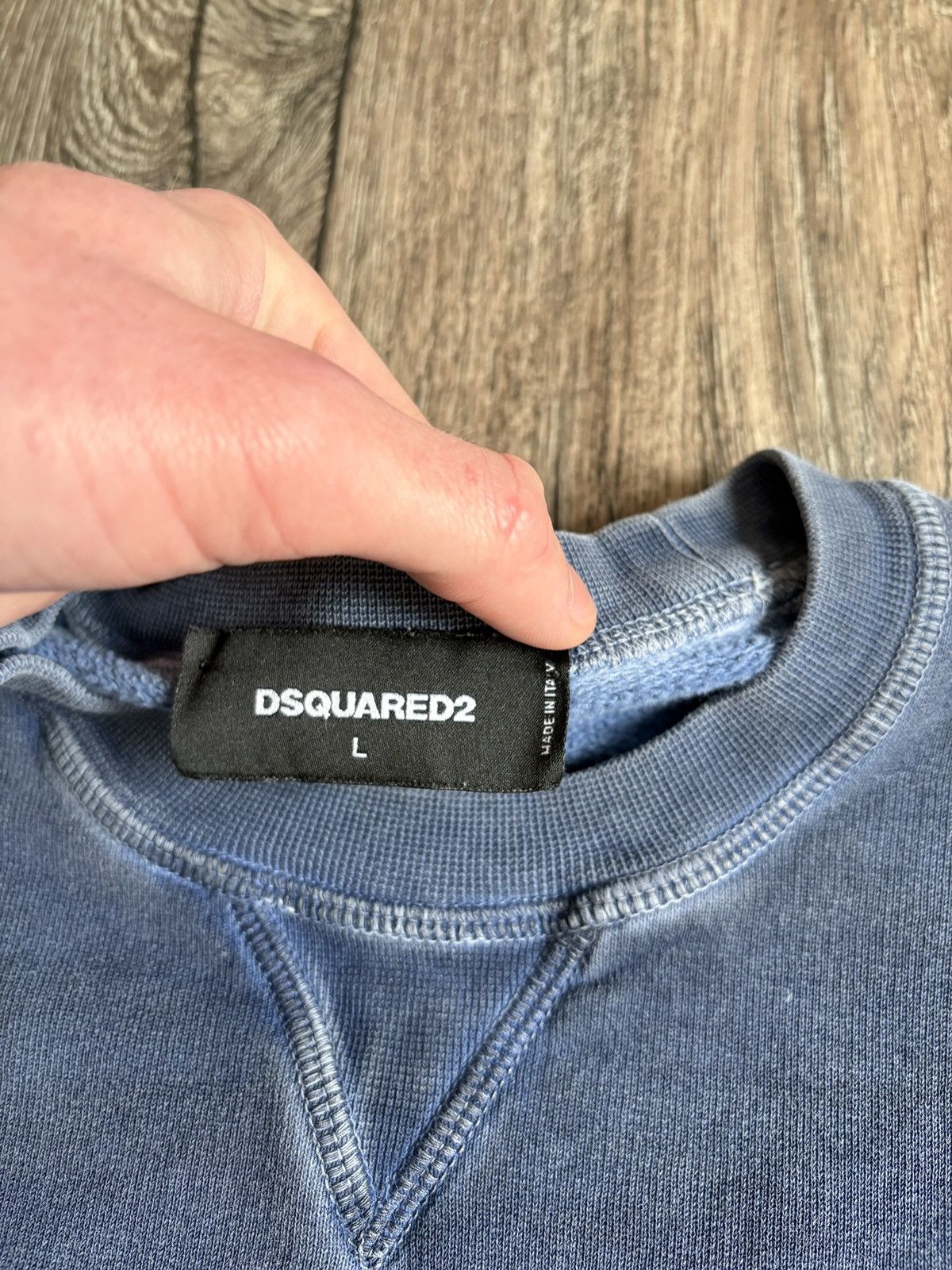 Dsquared2 Dsquared2 ‘Caten Brothers’ Big Centre Logo Garment Dyed Size US L / EU 52-54 / 3 - 7 Thumbnail