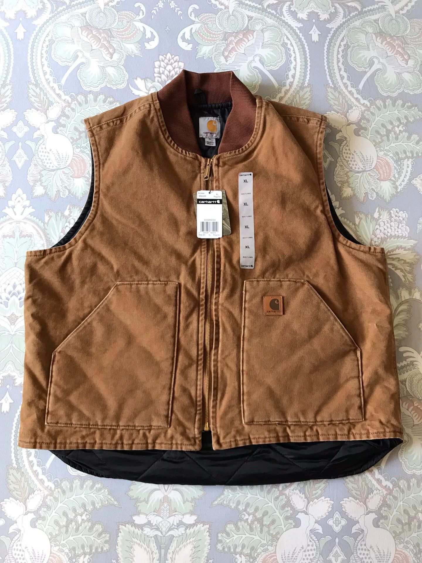 Carhartt Carhartt V02 Brown XL Canvas Work Vest Size US XL / EU 56 / 4 - 1 Thumbnail