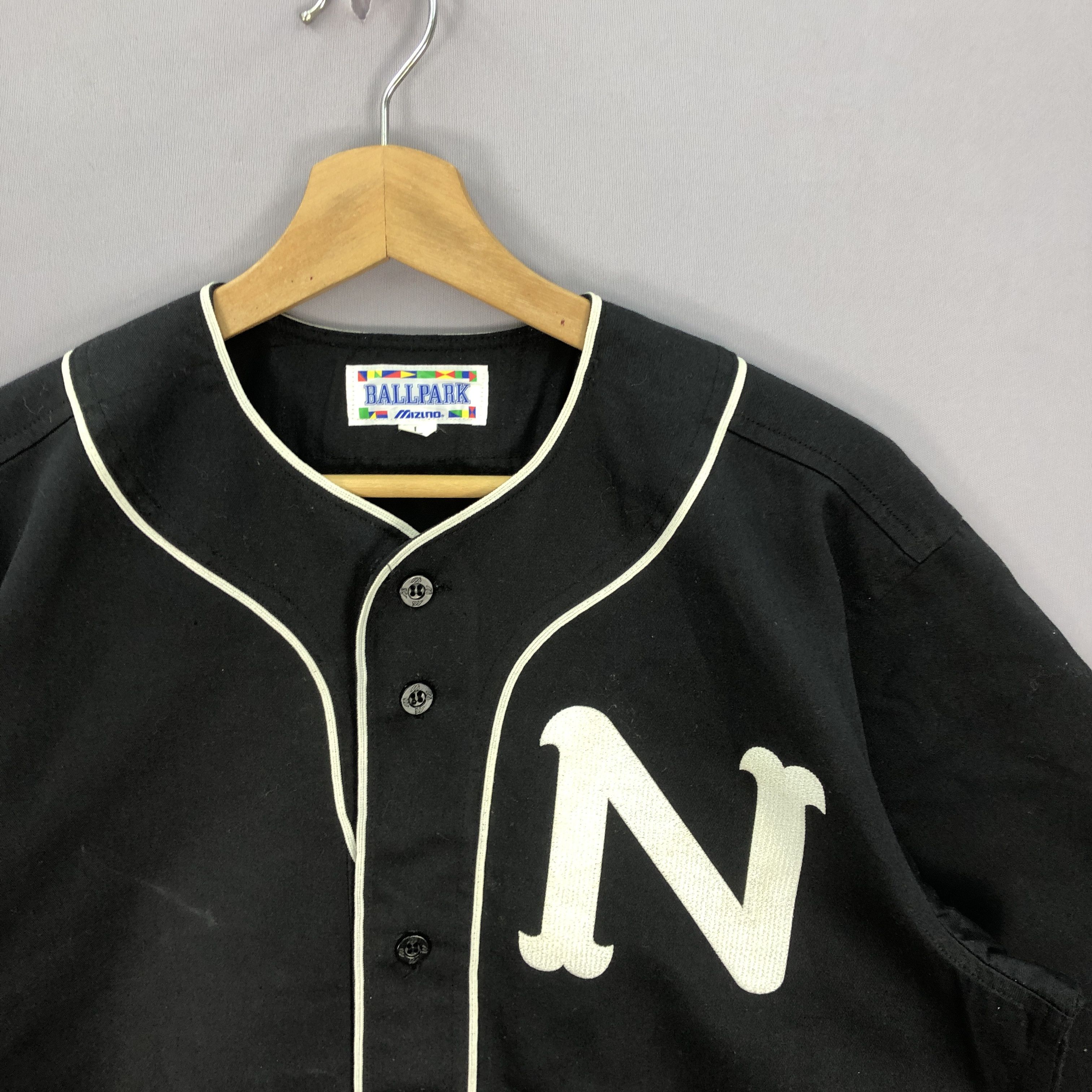 Japanese Brand Vintage Mizuno Baseball T Shirt Size US L / EU 52-54 / 3 - 6 Thumbnail