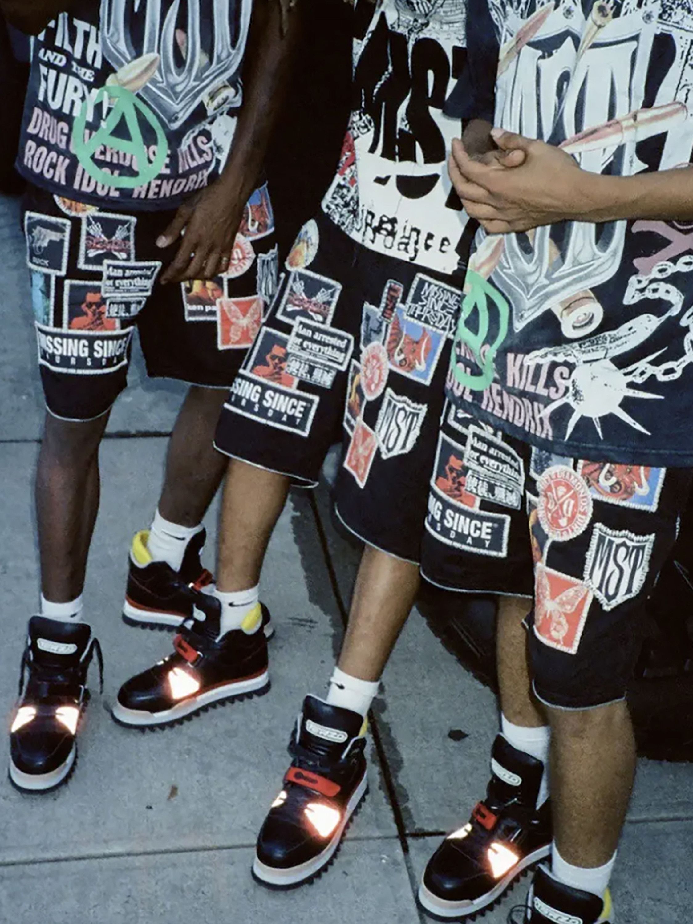 City Morgue × Missing Since Thursday MST Patch Shorts Size US 34 / EU 50 - 6 Thumbnail