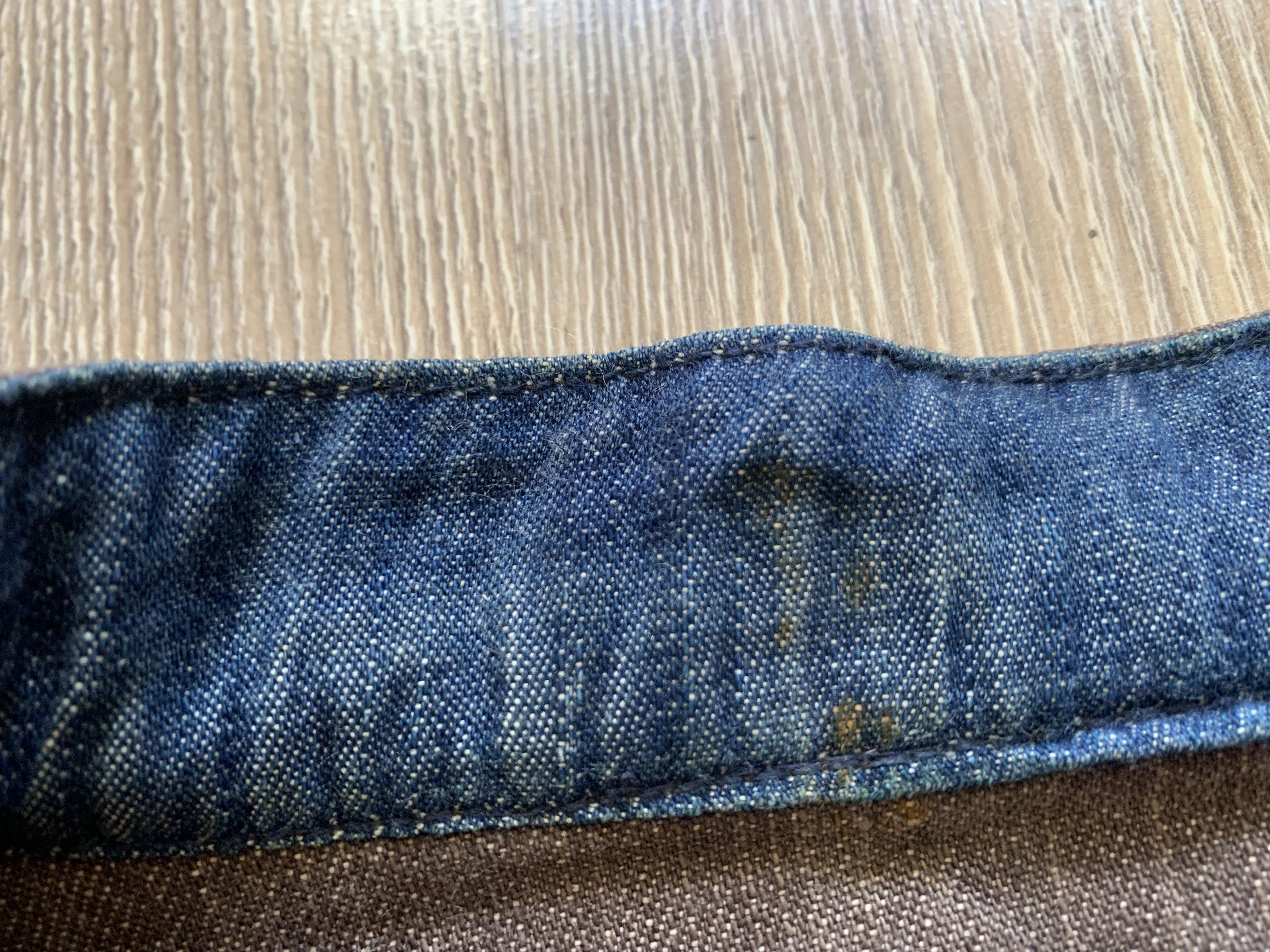 Japanese Brand Rare Vintage JNXD Leather Patched Denim Shirt Size US M / EU 48-50 / 2 - 10 Thumbnail