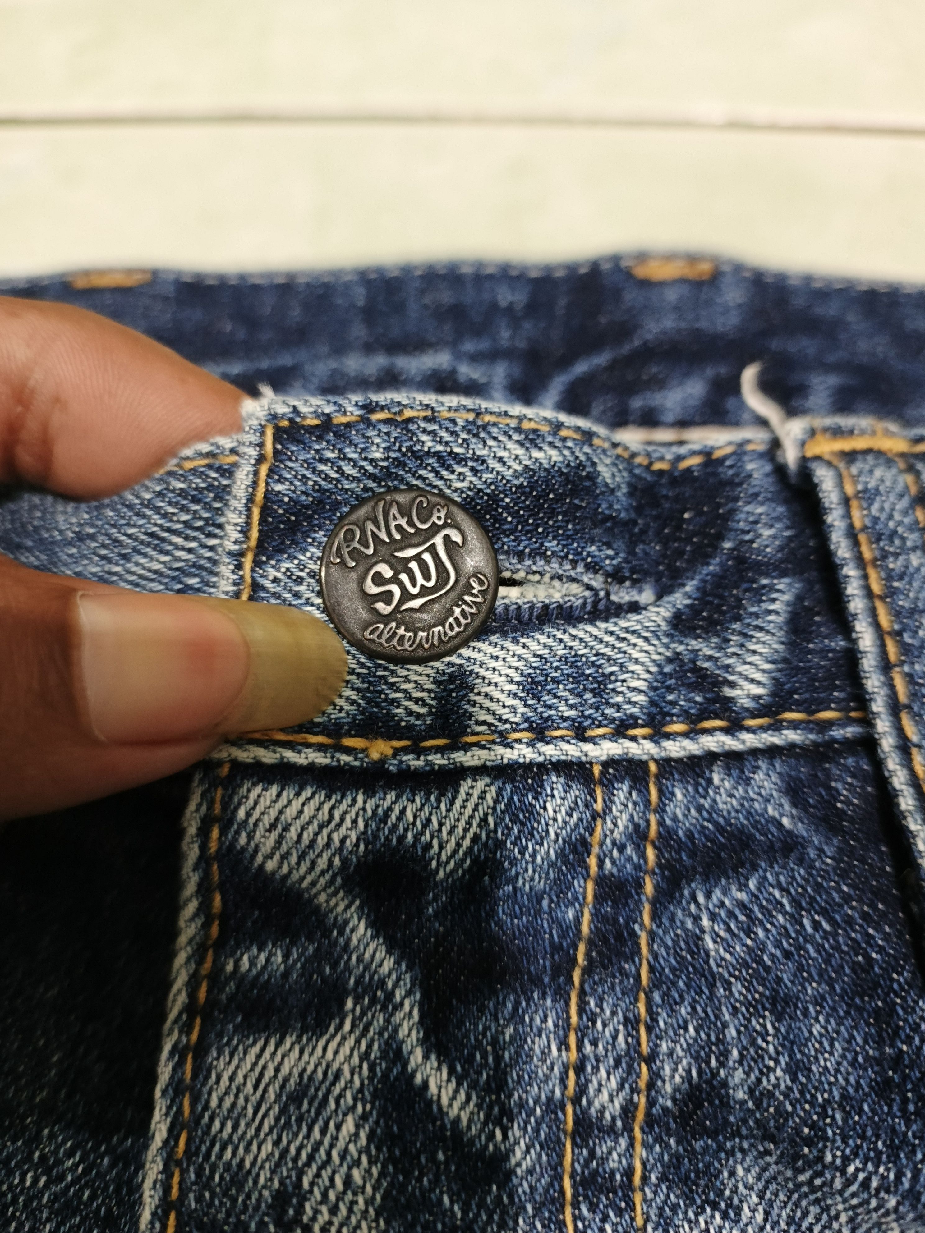 Hysteric Glamour RNA INC Hysteric Glamour Patchwork Jeans Size US 32 / EU 48 - 5 Thumbnail