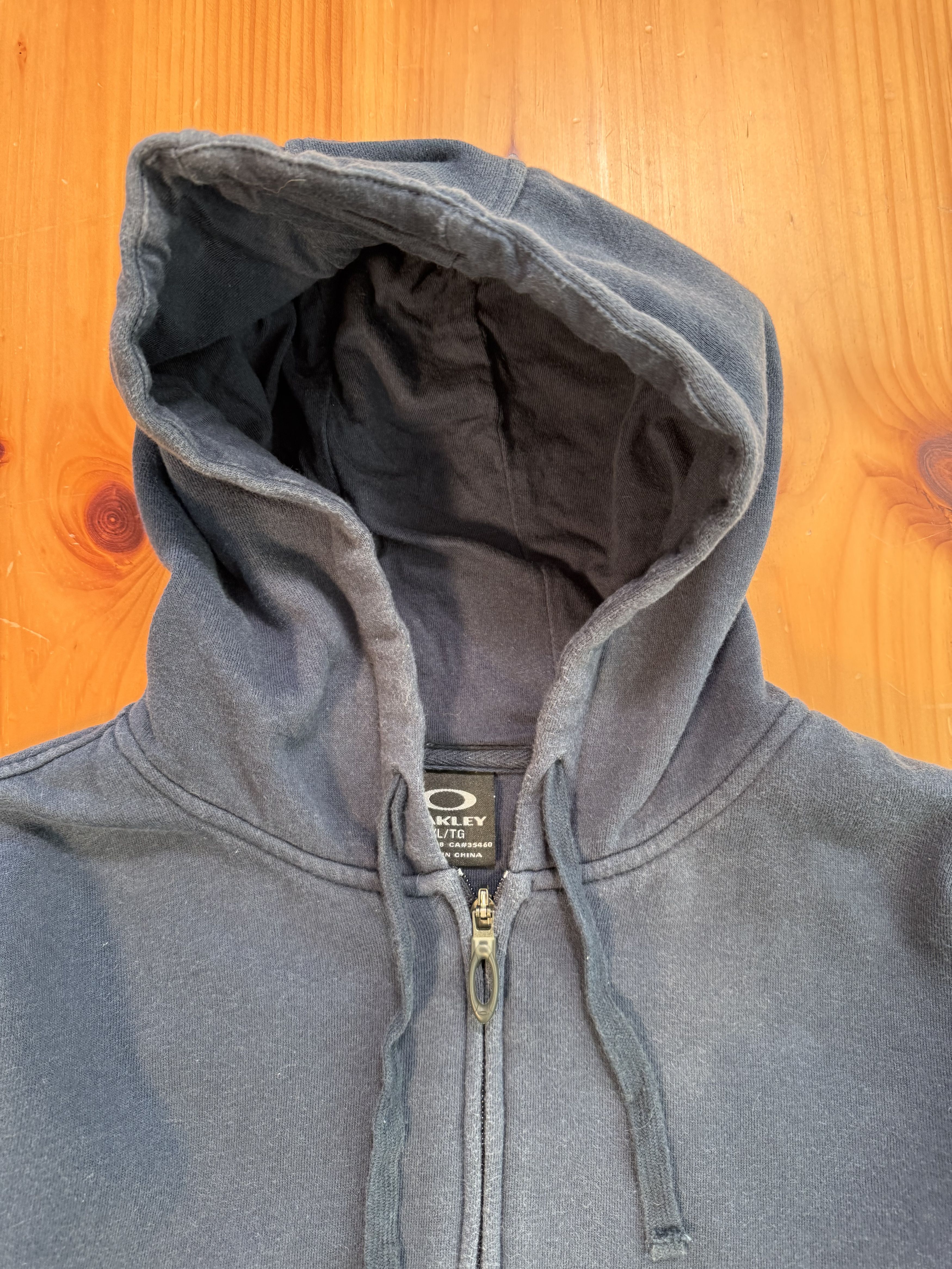 Oakley Oakley Vintage Embroidery Hoodie Zip Up Size US XL / EU 56 / 4 - 4 Thumbnail