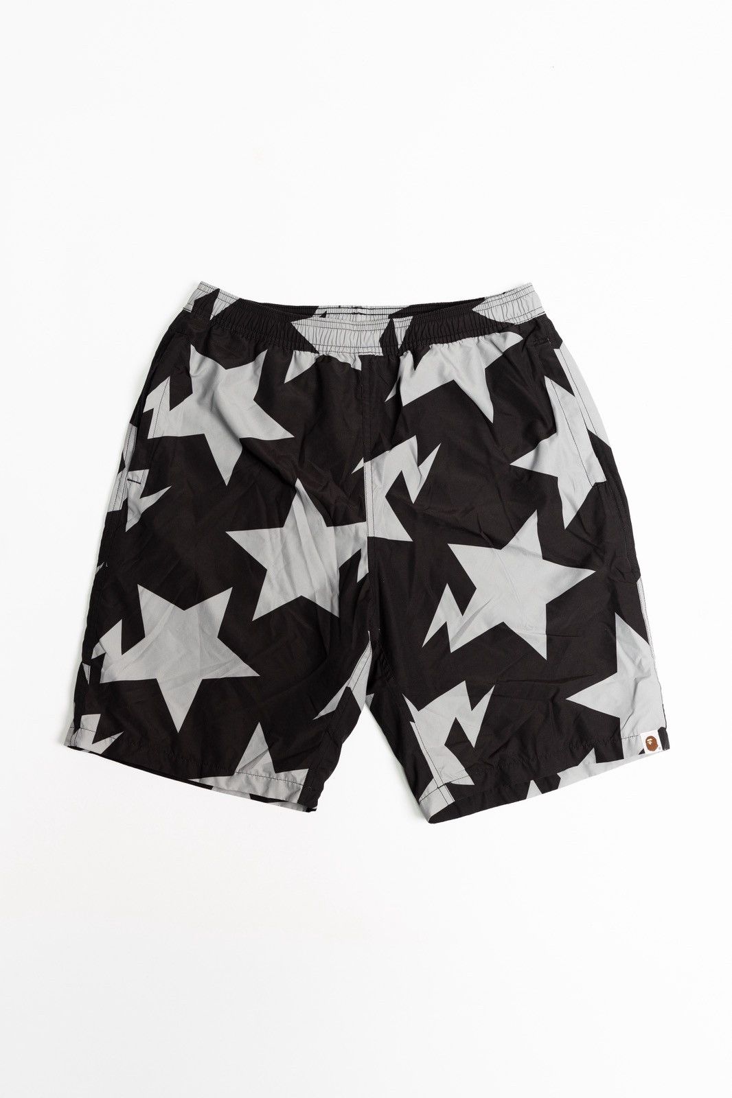 Bape Bape Sta Pattern Beach Shorts Size US 34 / EU 50 - 1 Thumbnail