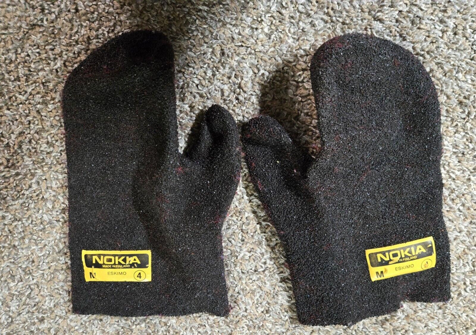 Designer Nokia Eskimo Gloves Made In Finland Size Medium Top Mittens Size ONE SIZE - 1 Thumbnail