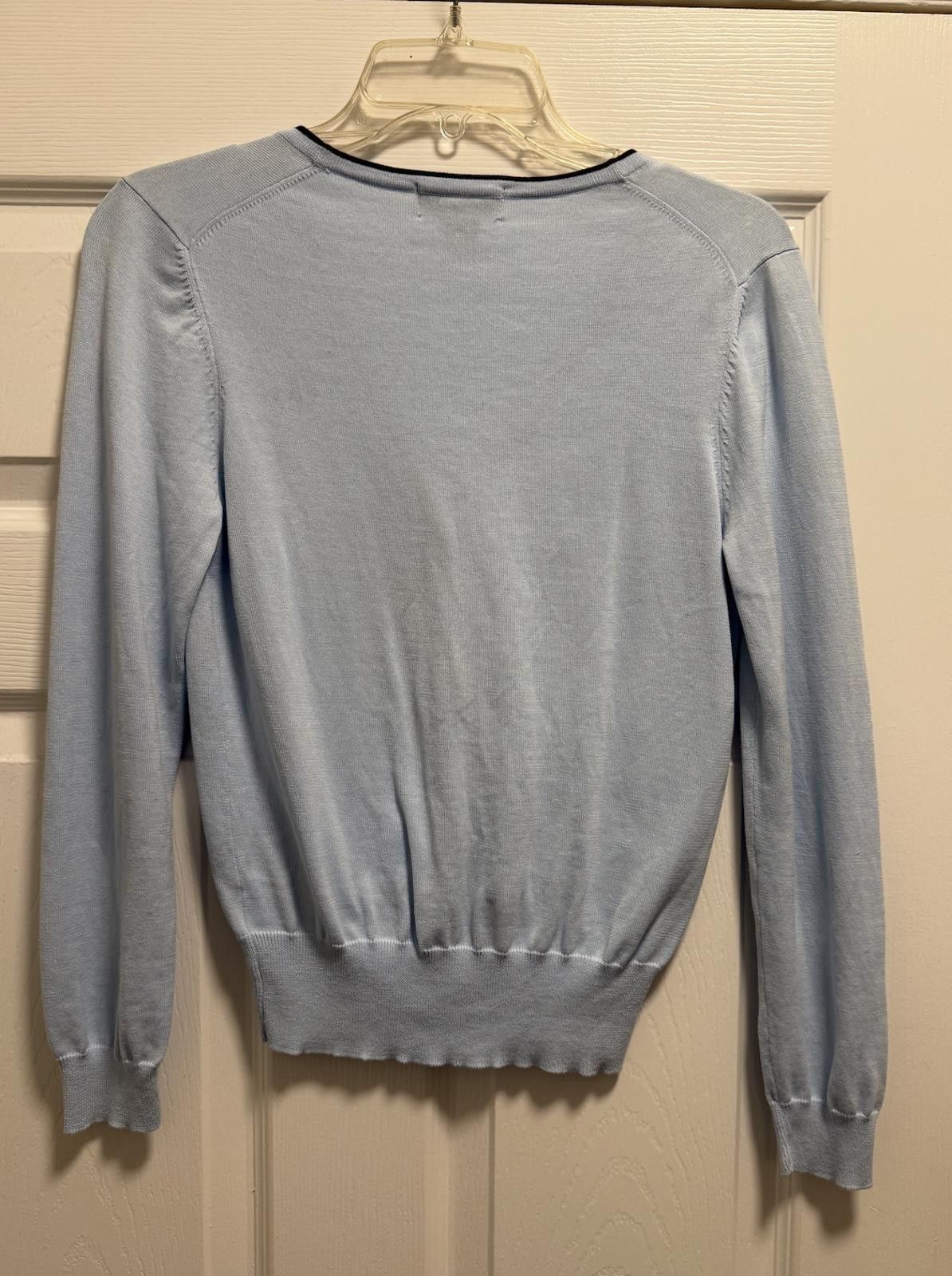 Eddie Bauer Eddie Bauer Light Blue Cardigan Sweater - Size XS Size XS / US 0-2 / IT 36-38 - 3 Thumbnail
