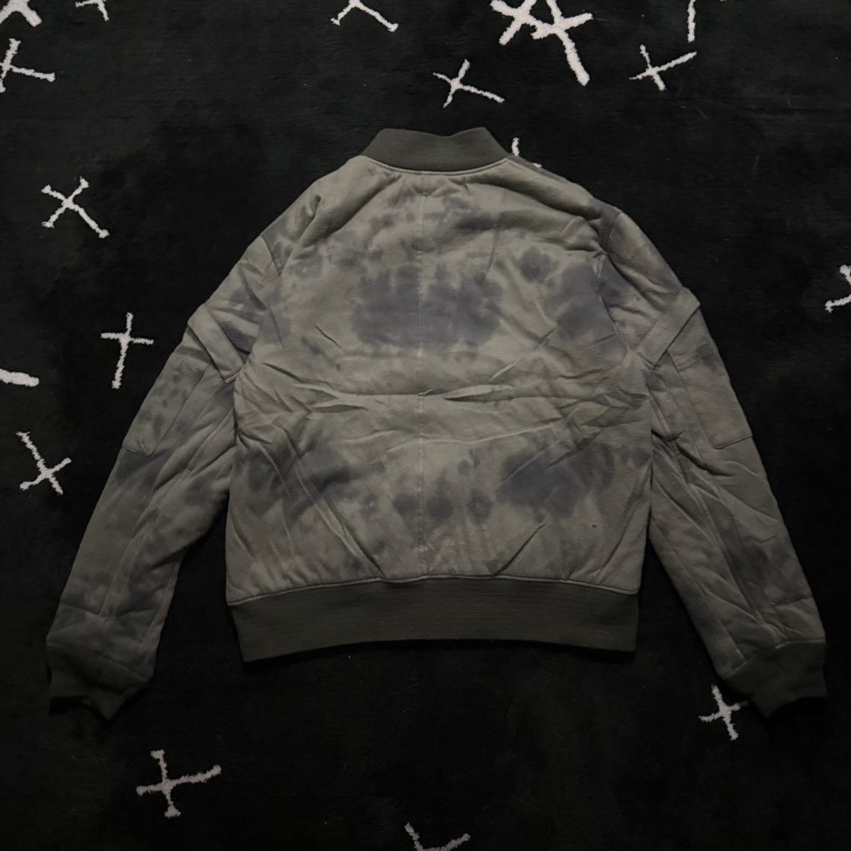 Undercover AW04 - Hand Dyed Zip Ma1 Bomber Jacket | Grailed
