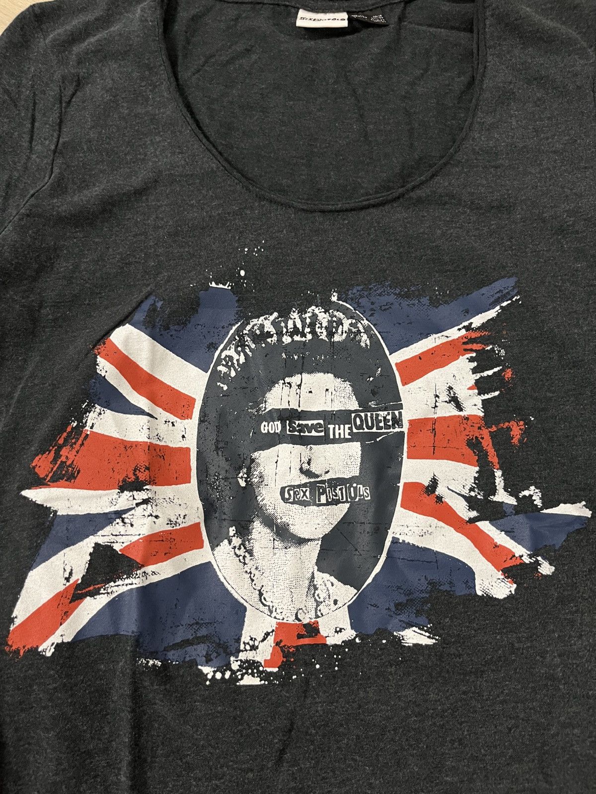 Hysteric Glamour 🔥00's John Galliano British Flag Vibe Sex Pistols T Shirt Size L / US 10 / IT 46 - 2 Thumbnail