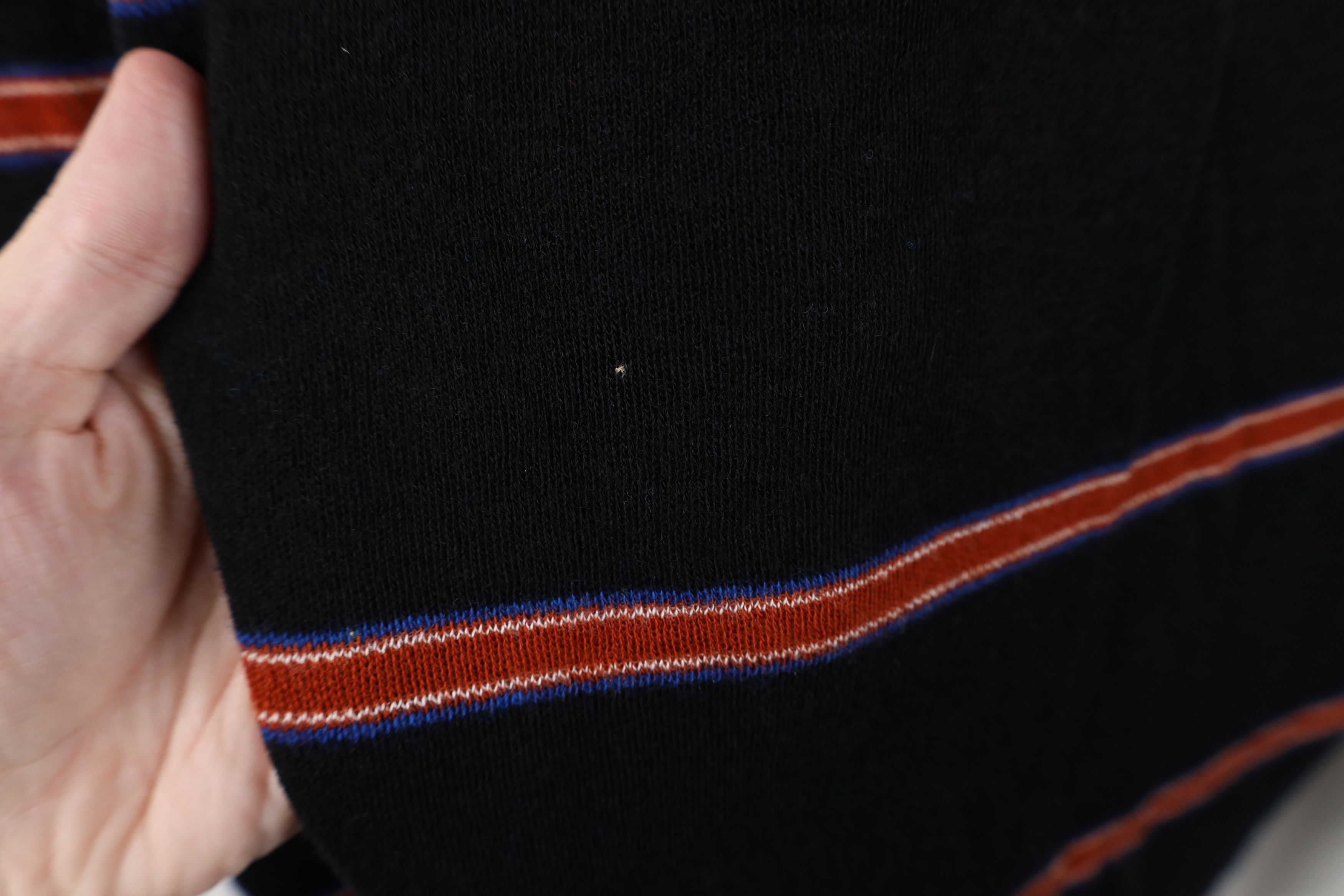 Vintage Deadstock Vintage 70s Streetwear Knit Collared Sweater Size US M / EU 48-50 / 2 - 6 Thumbnail