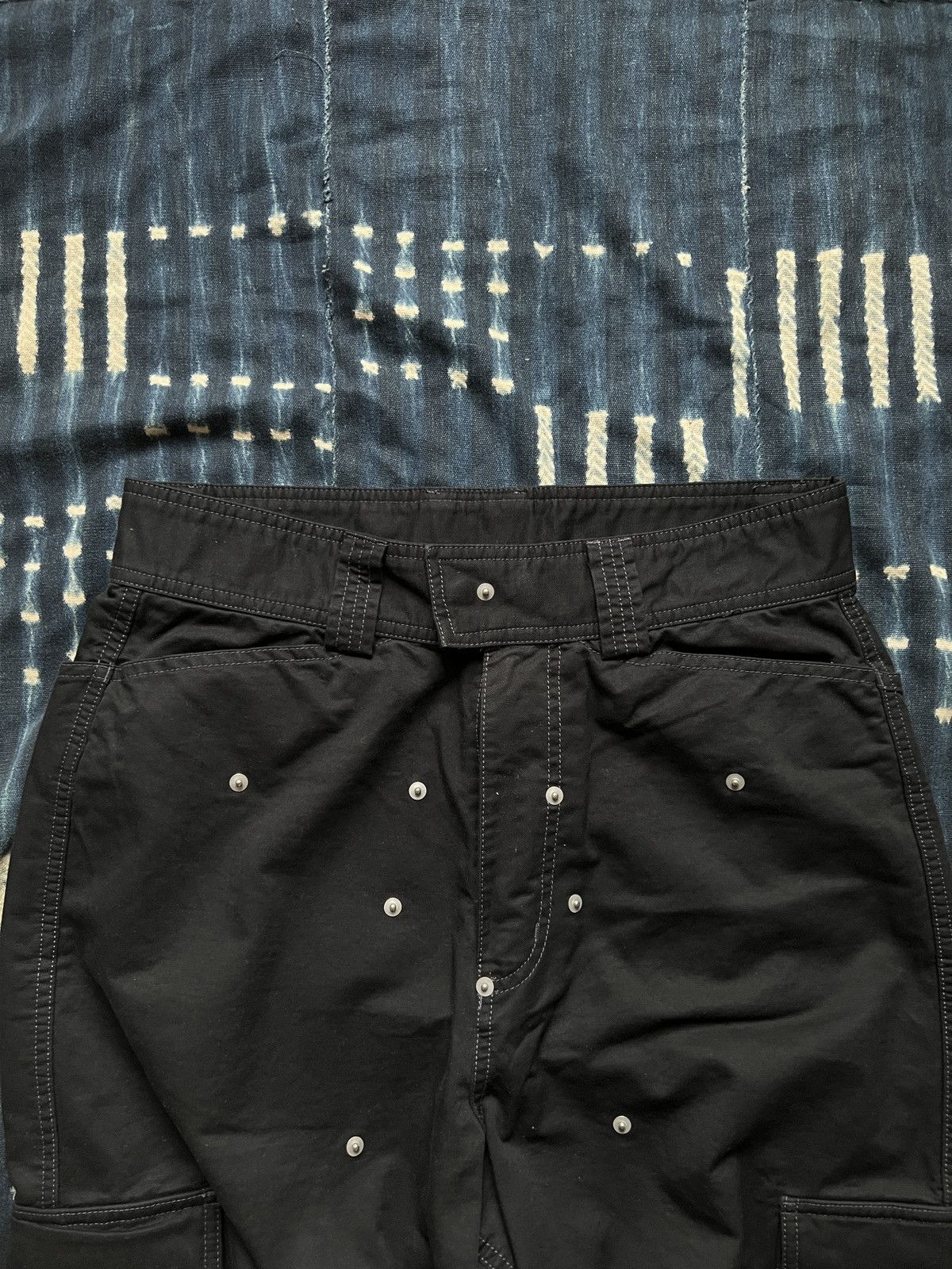 4GSELLER Computer Format Studded Cargo Pants Rick Owens Chromehearts Size US 32 / EU 48 - 3 Thumbnail