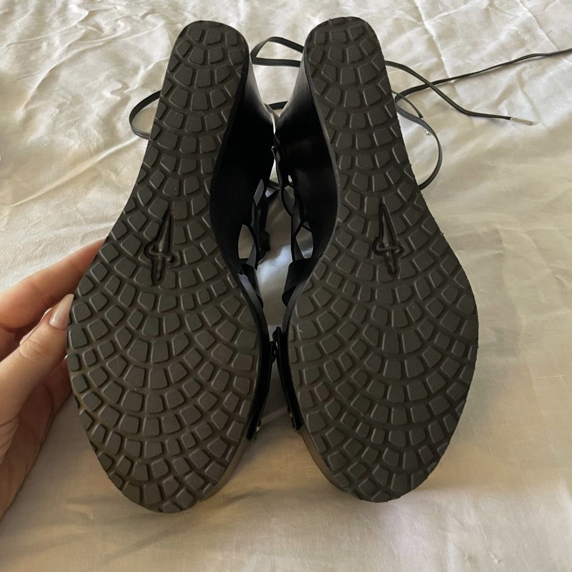 Paciotti strappy platform sandals sz 39 or 8.5us Size US 9 / IT 39 - 7 Thumbnail