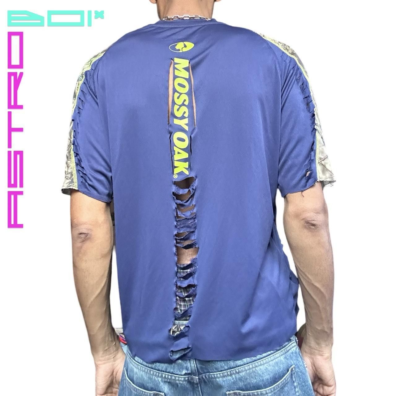 Mossy Oaks ASTROBOI* MOSSY OAK Blue Camouflage Grunge T-shirt- XL Size US XL / EU 56 / 4 - 5 Thumbnail