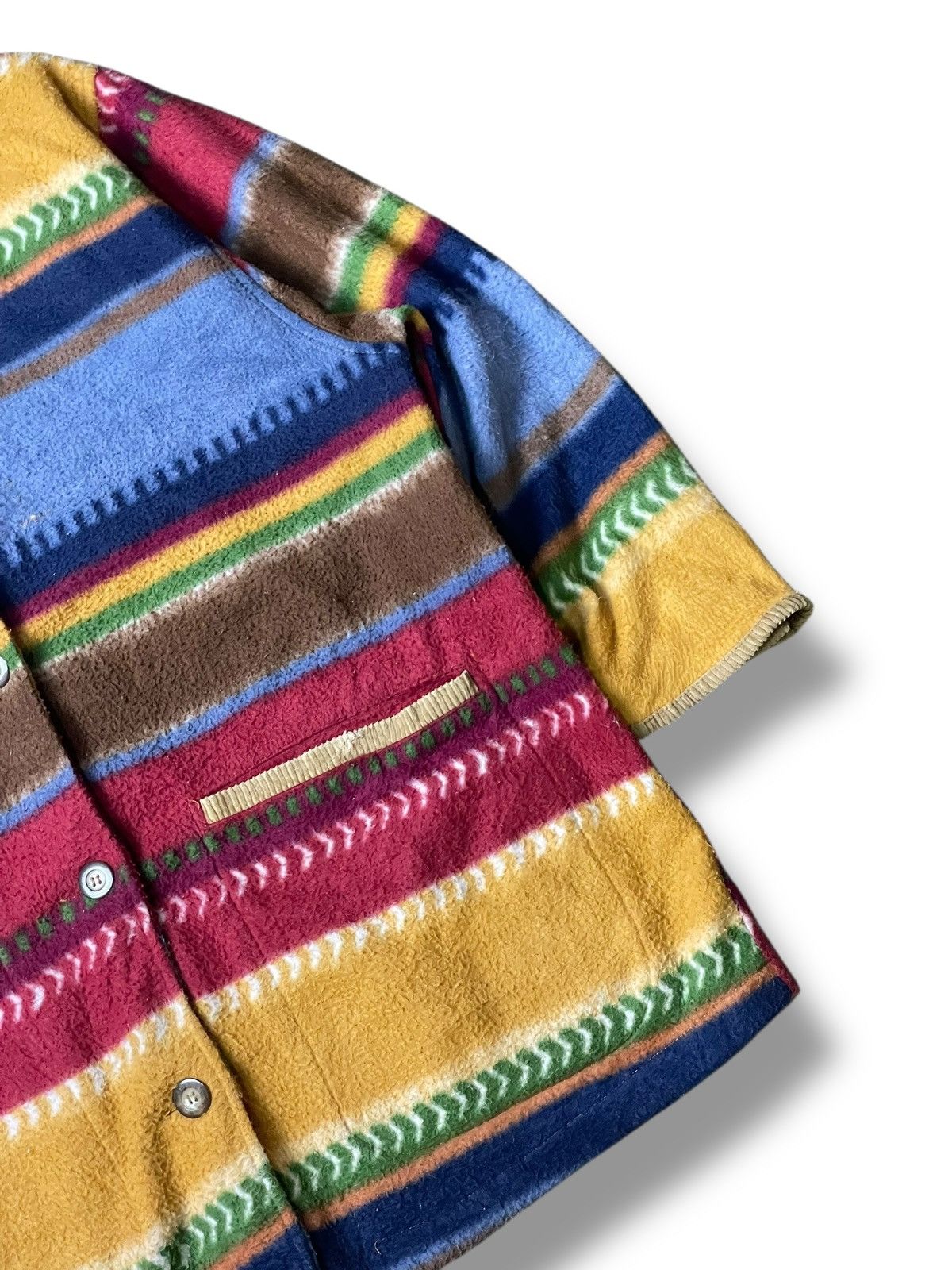 Japanese Brand × Vintage Climate Zone Brand Abstract Pattern Wool Jacket (113) Size US M / EU 48-50 / 2 - 3 Thumbnail