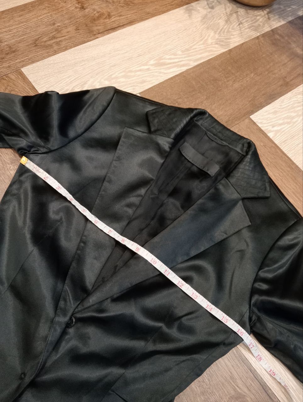 Haider Ackermann HAIDER ACKERMANN STRETCH ACTATE BLAZER - SIZE 34 BLACK Size XXS / US 00 / IT 34 - 13 Thumbnail