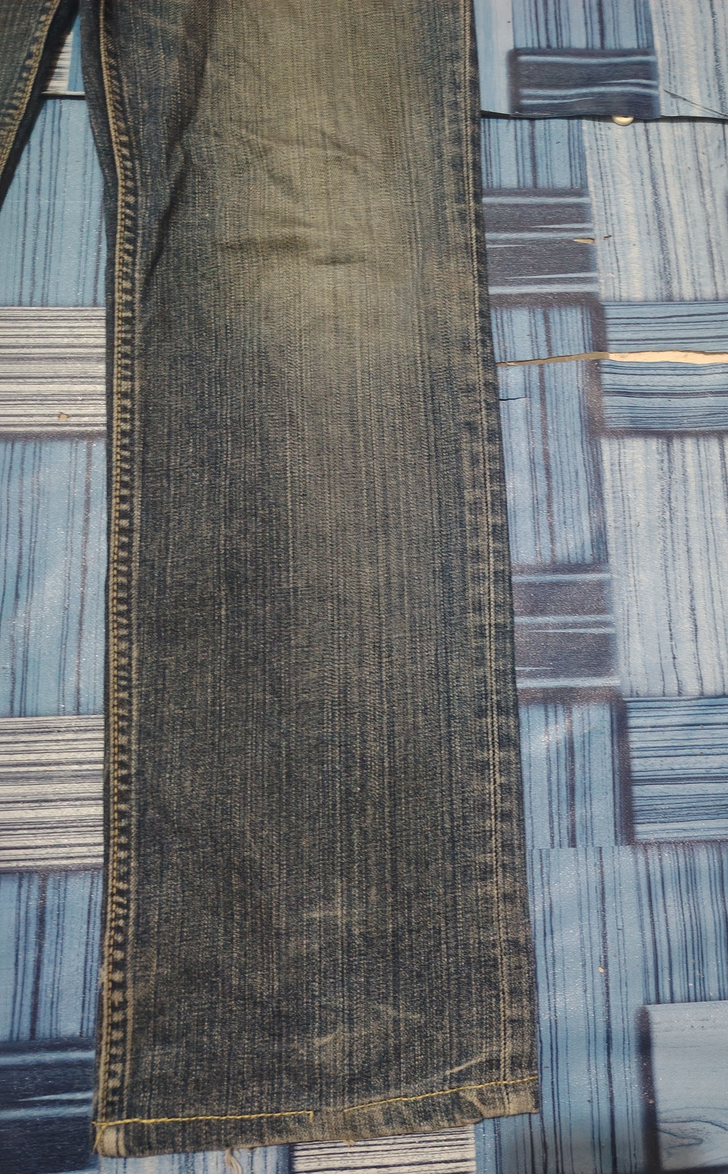 Levi's Vtg Levis 502 purple stitch Button V11 Size US 30 / EU 46 - 5 Thumbnail