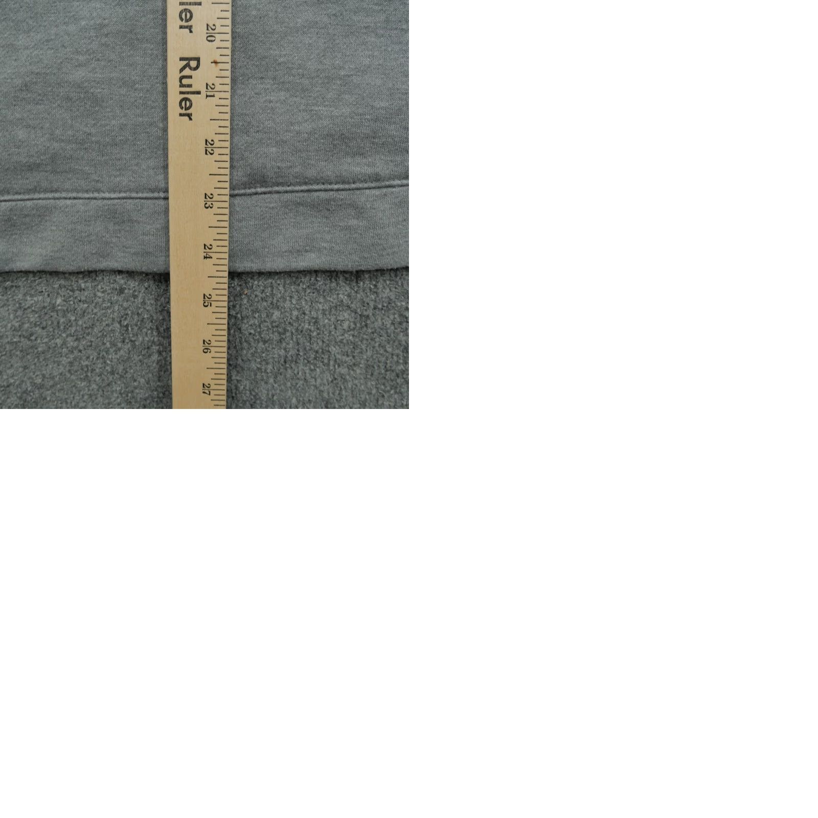 Nike VINTAGE Nike Sweatshirt Womens XL Grey Pullover Mock Neck Pockets Size XL / US 12-14 / IT 48-50 - 9 Thumbnail