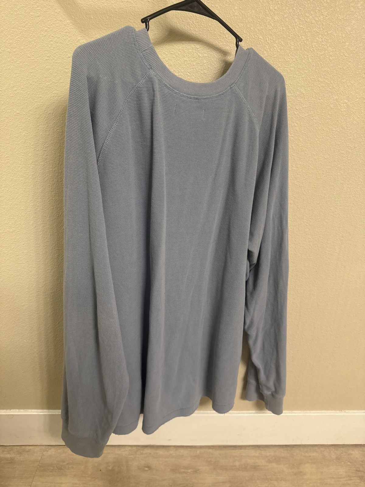 Standard Cloth Standard Cloth Light Blue Waffle Knit Longsleeve Size US XL / EU 56 / 4 - 2 Thumbnail