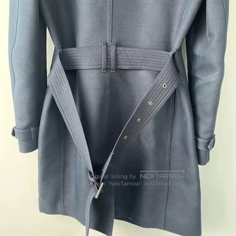 Burberry Burberry Classic Women's Trench Coat in Navy. Size S / US 4 / IT 40 - 4 Thumbnail