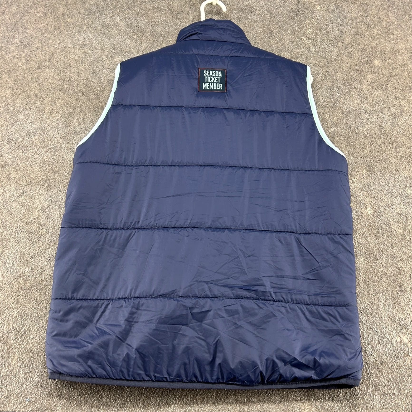 Vintage VINTAGE Seattle Kraken Vest Mens M Blue Navy Puffer Nylon Full Zip Polyester Fill 2025 Size US M / EU 48-50 / 2 - 6 Thumbnail